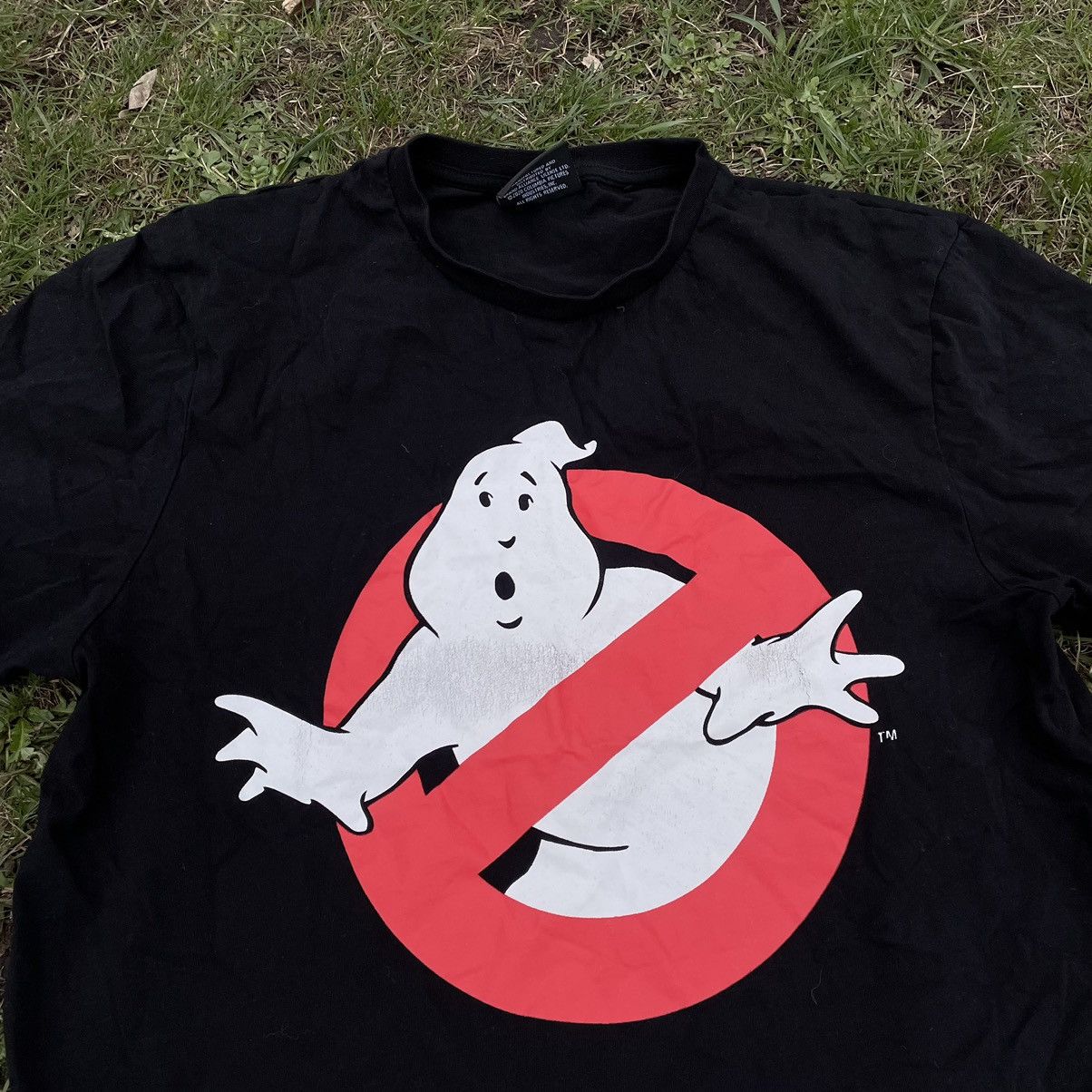 Vintage Vintage Y2K Ghostbusters Graphic Tee Sun Faded Skate Slim M Size US M / EU 48-50 / 2 - 5 Thumbnail