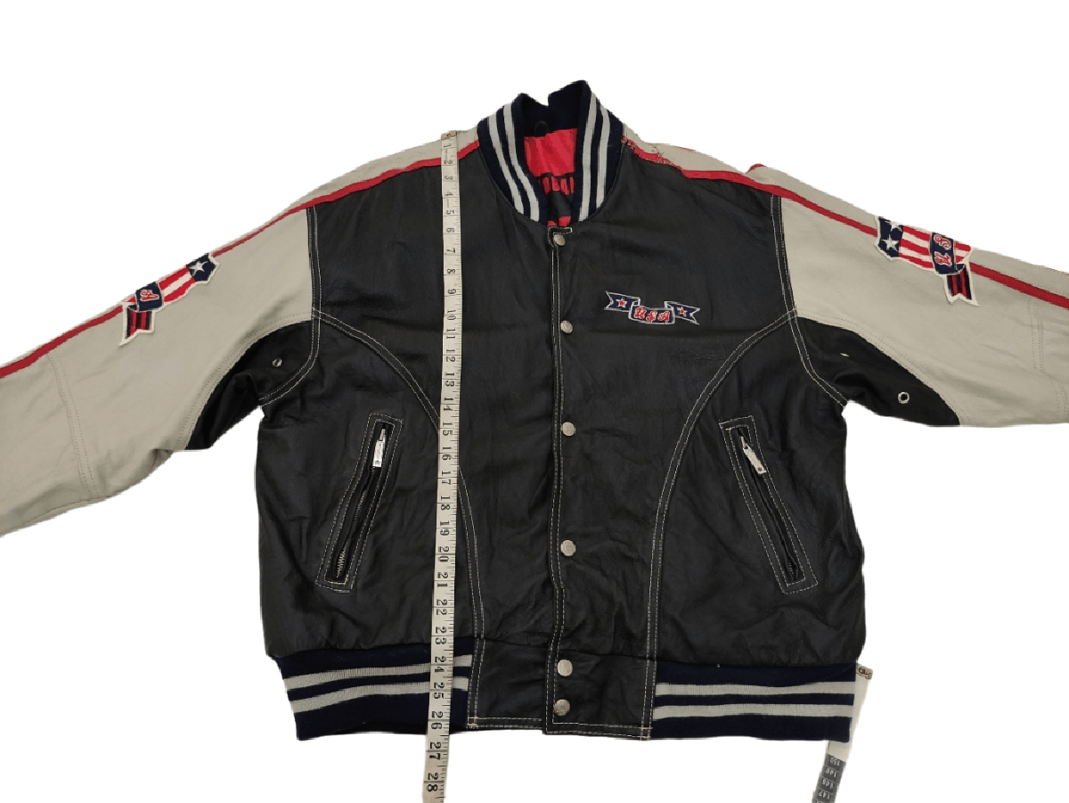 Vintage Vintage 90s Michael Hoban Leather Jacket Size US M / EU 48-50 / 2 - 15 Thumbnail
