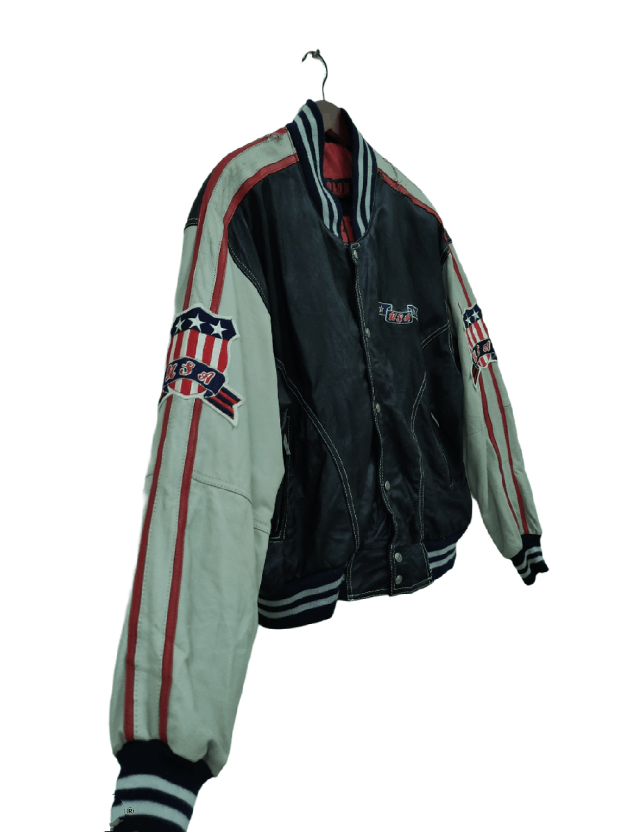 Vintage Vintage 90s Michael Hoban Leather Jacket Size US M / EU 48-50 / 2 - 5 Thumbnail