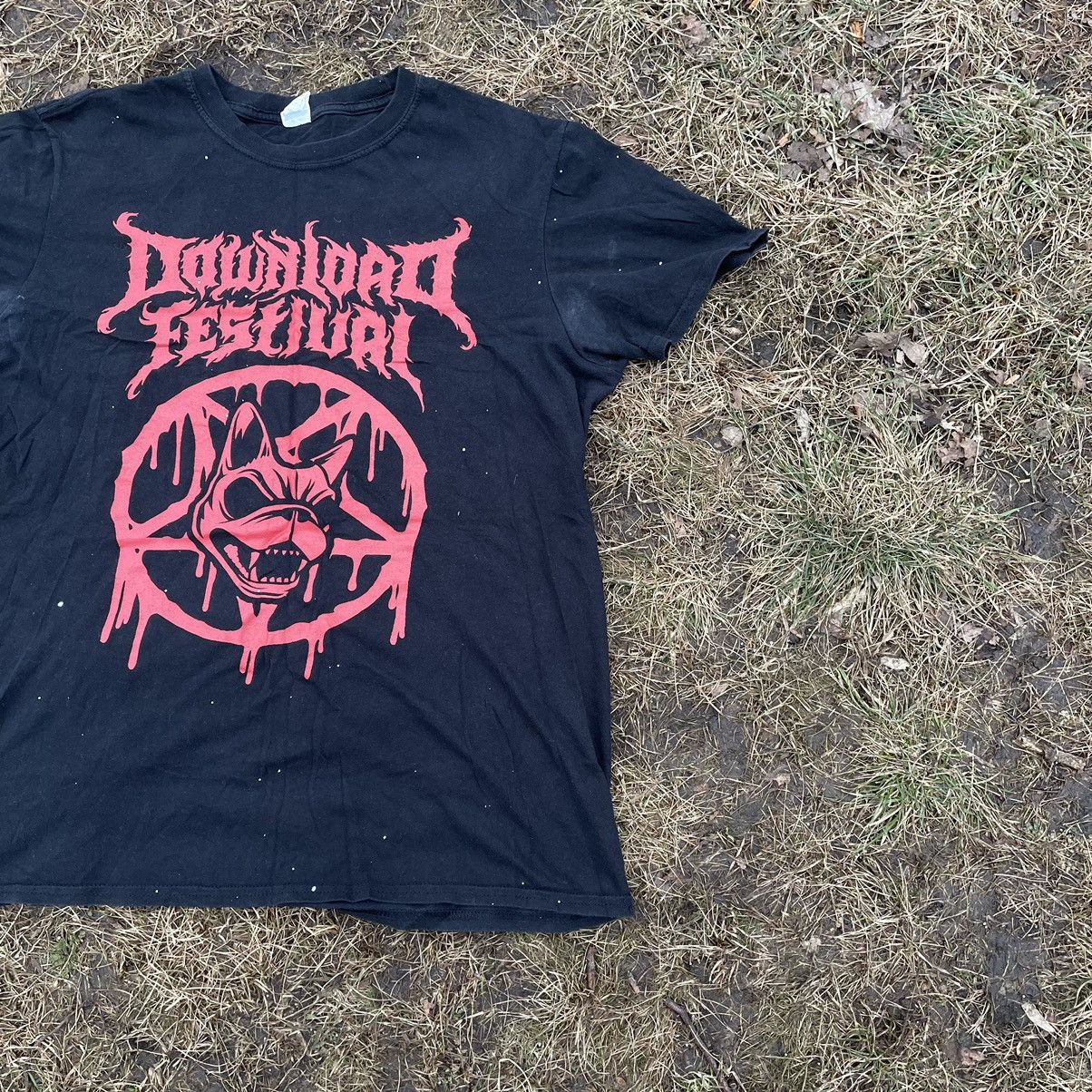 Vintage Vintage 90s Graphic Tee Band Punk Dark Aesthetic Bleached M Size US M / EU 48-50 / 2 - 3 Thumbnail