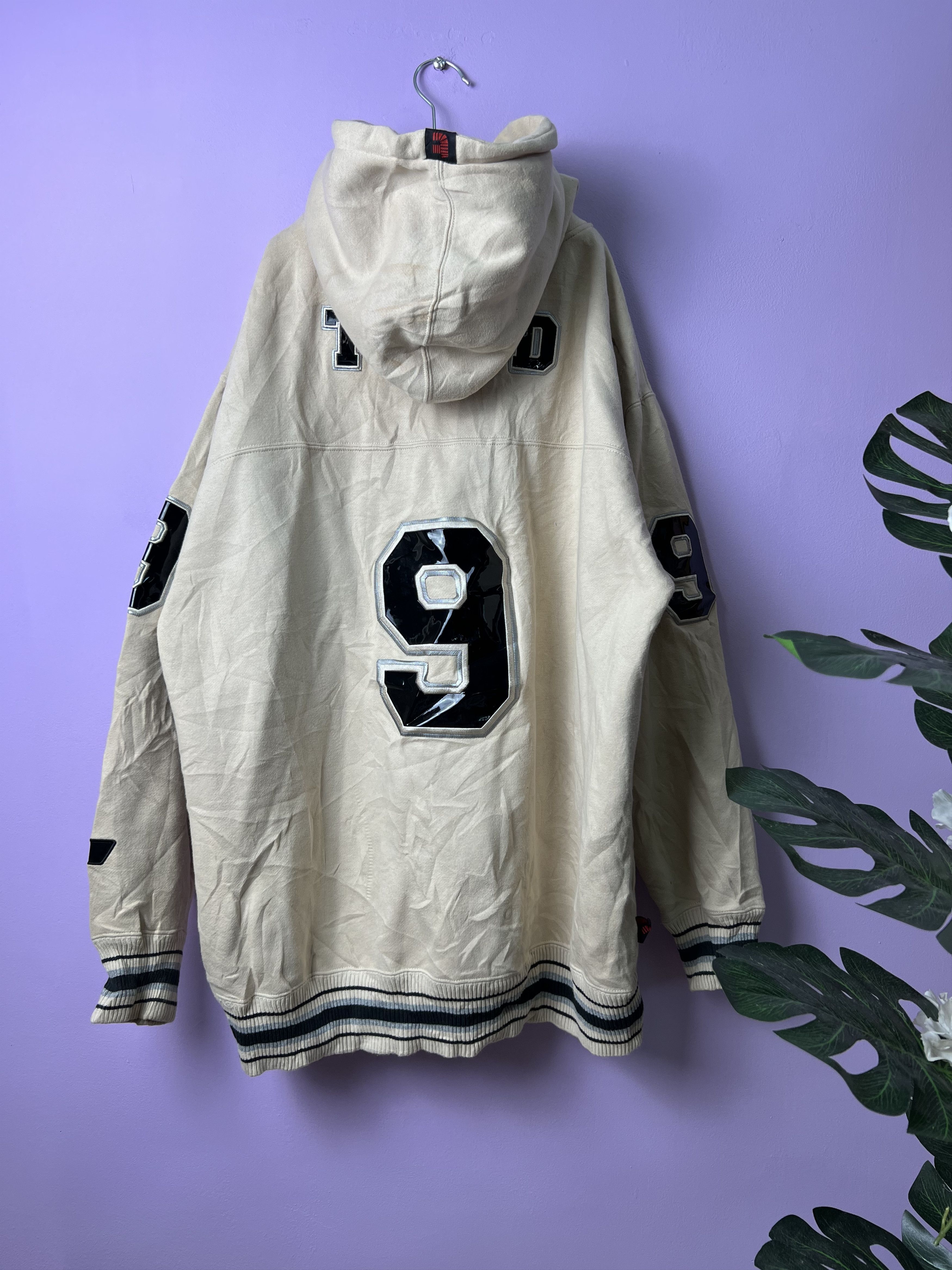 Japanese Brand 🔥Thriller Denim Number Nine Hoodies Size US L / EU 52-54 / 3 - 2 Thumbnail