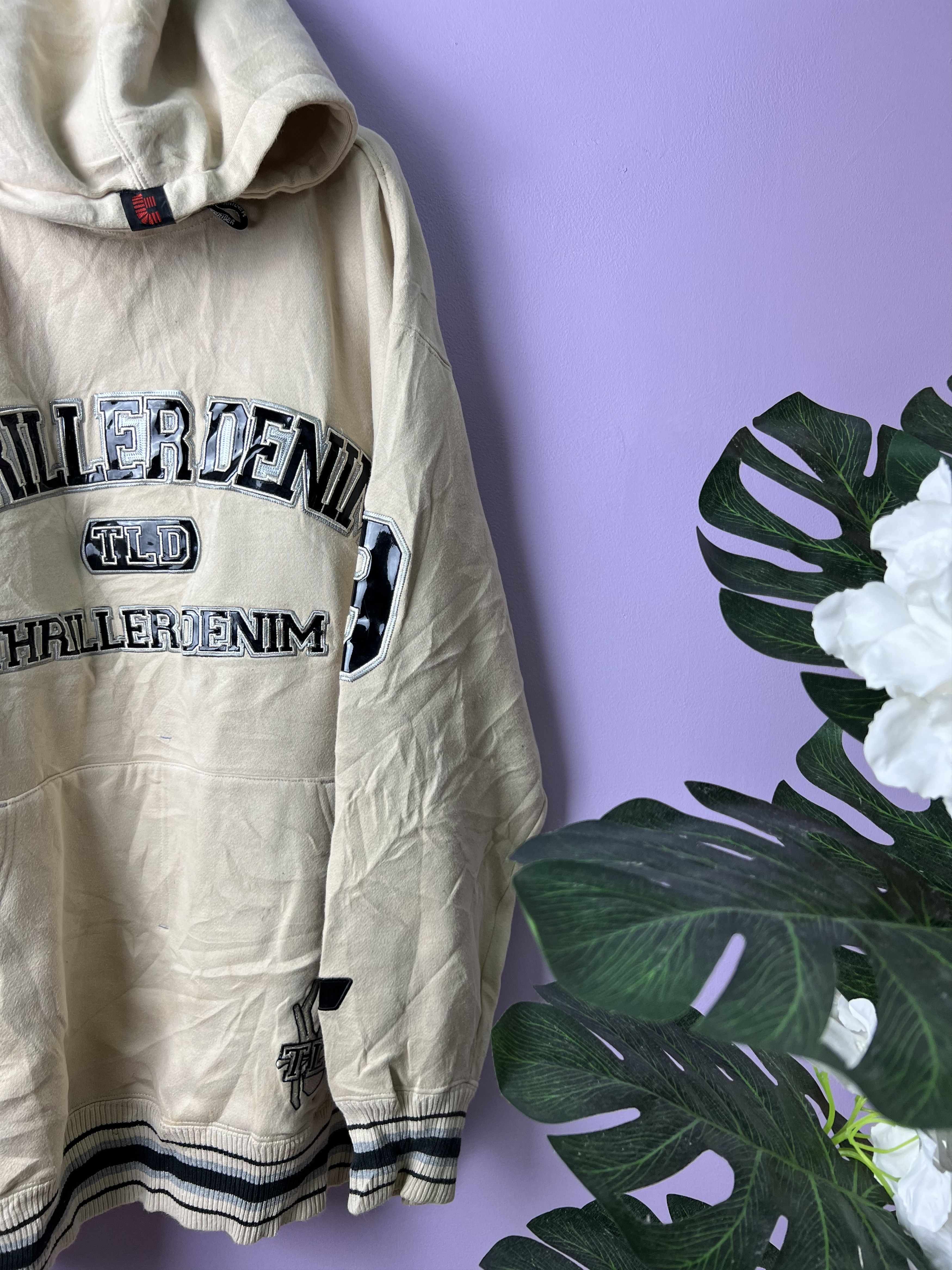 Japanese Brand 🔥Thriller Denim Number Nine Hoodies Size US L / EU 52-54 / 3 - 3 Thumbnail