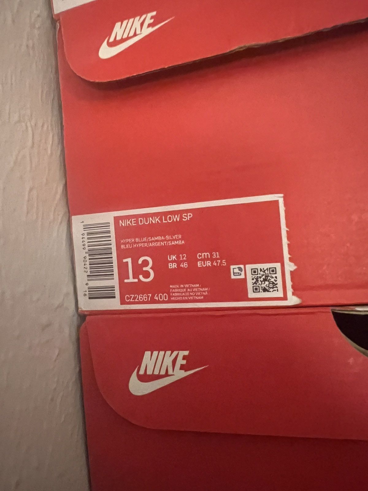 Nike Nike Dunk Low Samba 2020 Size US 13 / EU 46 - 7 Thumbnail
