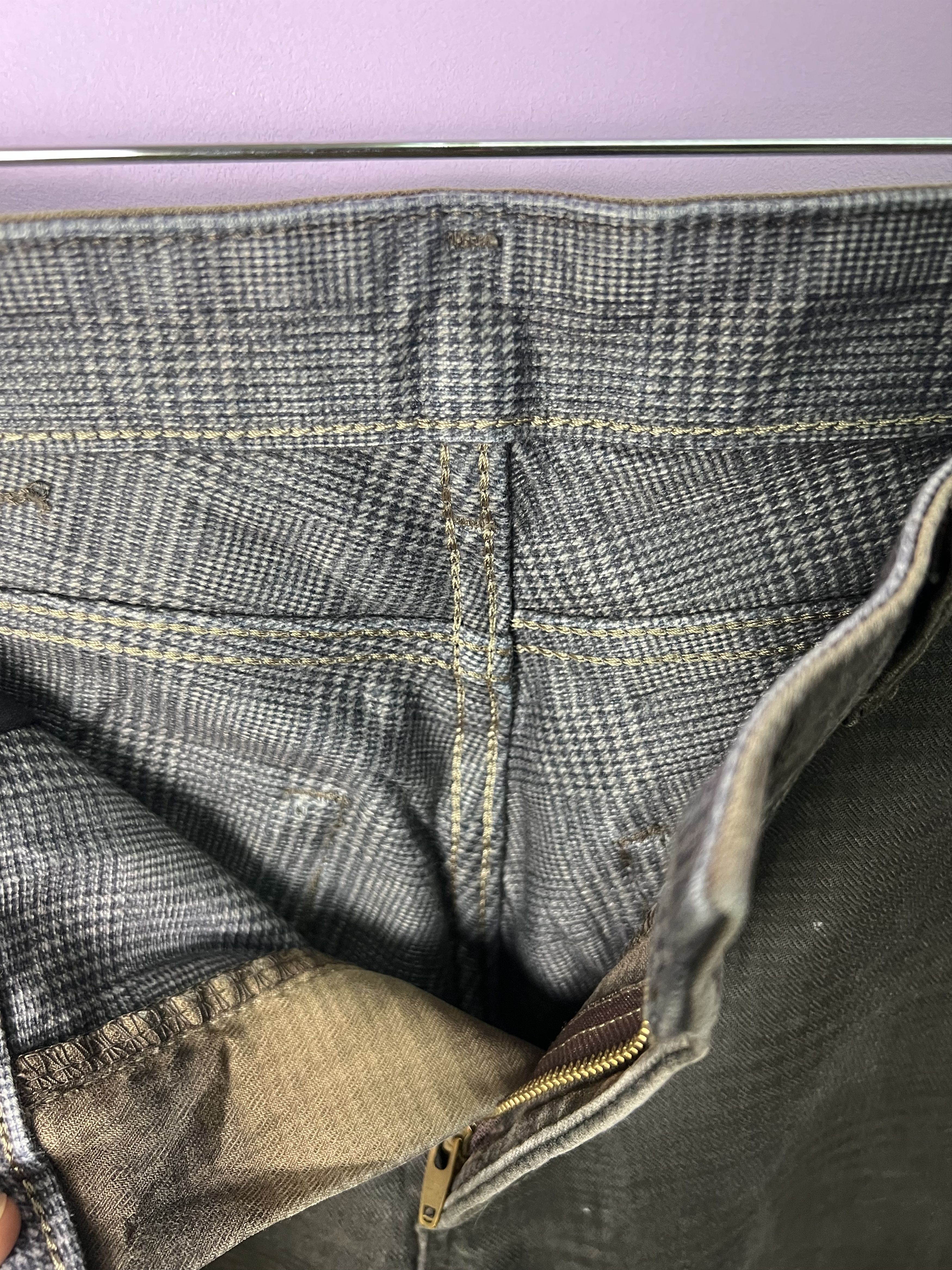 Edwin 🔥Sun Faded Edwin Stretchable Plaid Pants Size US 31 - 10 Thumbnail