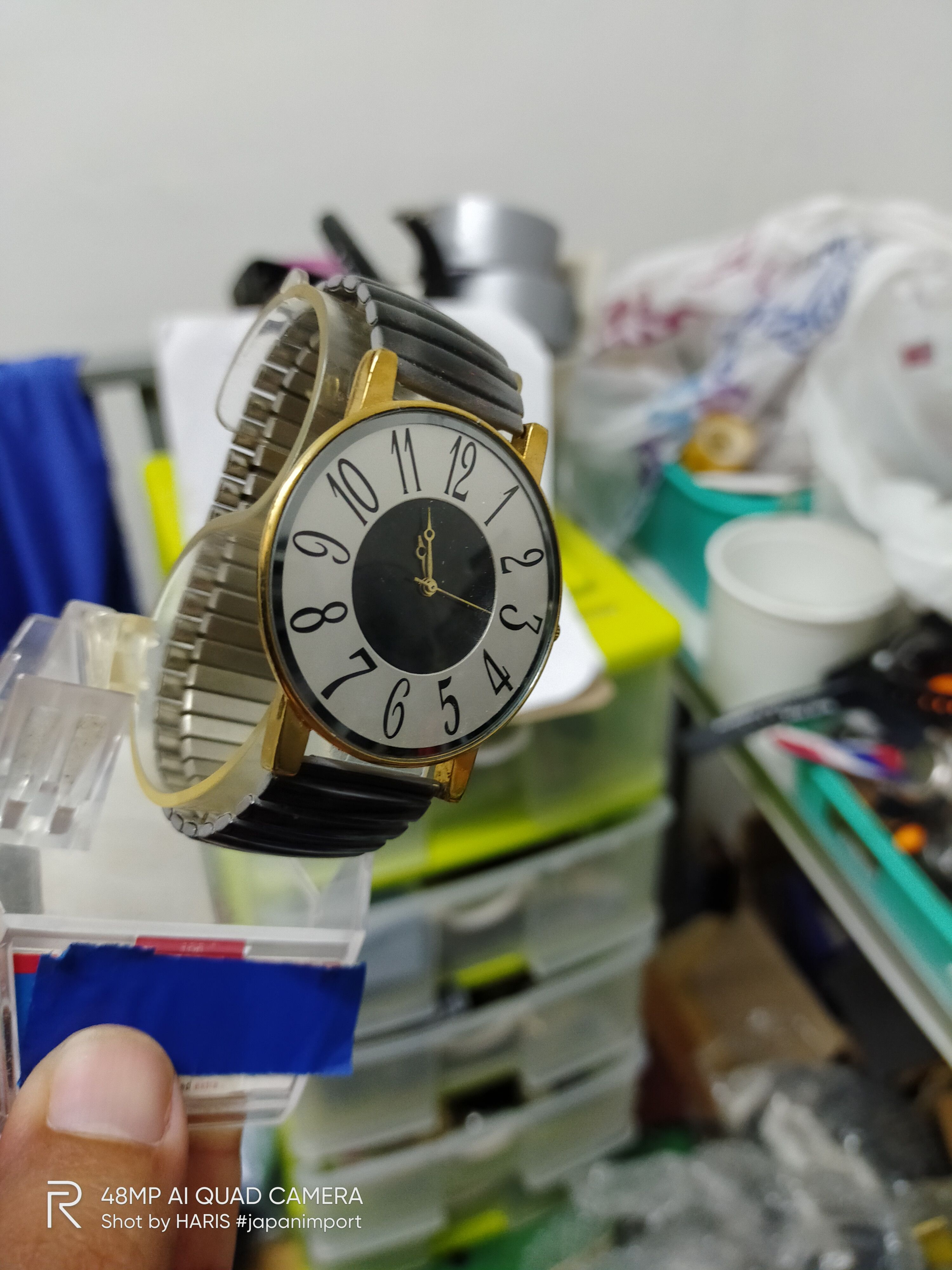 Japanese Brand 💥SALES💥Retro Watch BIG MARK WATCH❌ Japan Fashion Size ONE SIZE - 11 Thumbnail