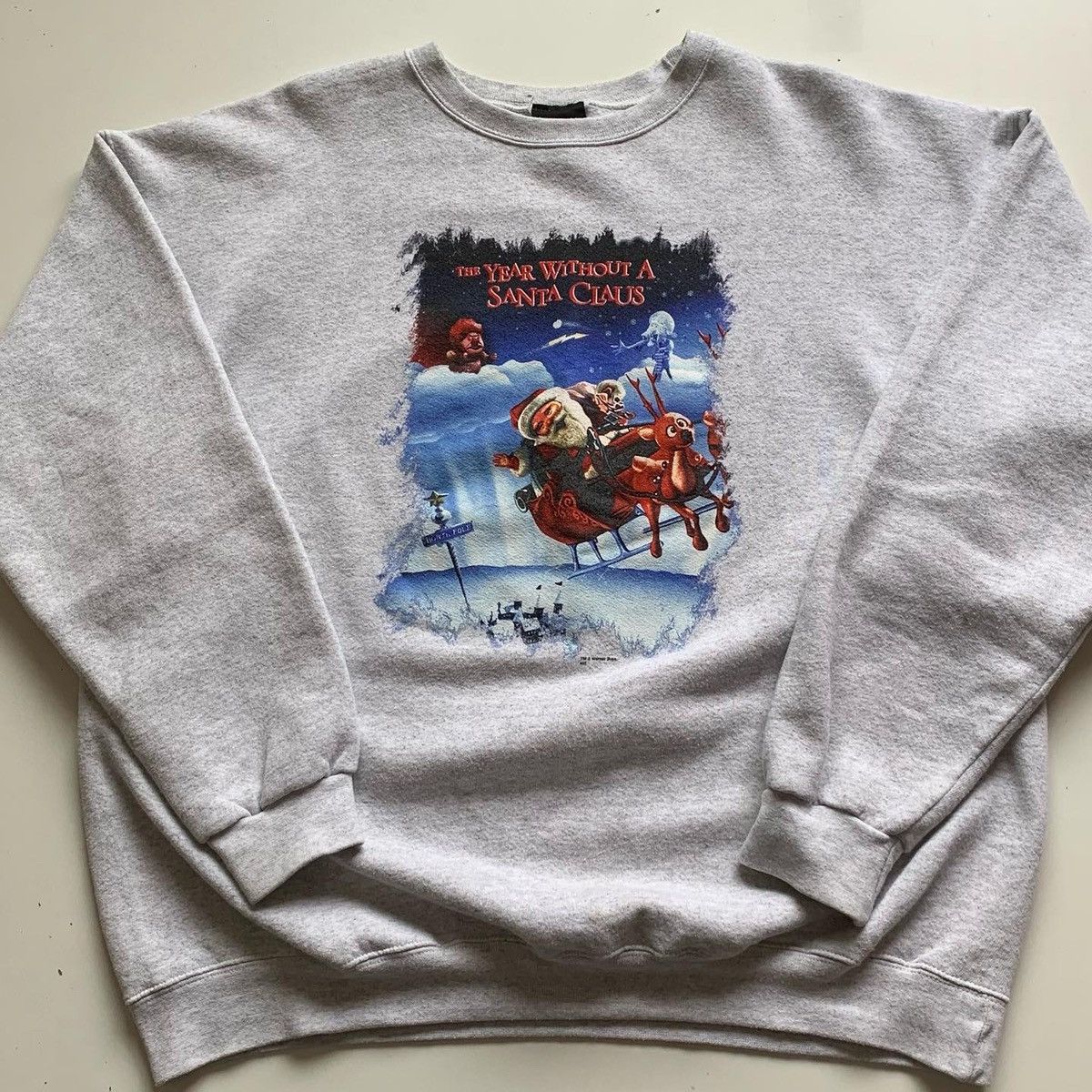 Other Vintage 90s The year without a Santa Claus cartoon crewneck Size US XL / EU 56 / 4 - 1 Thumbnail