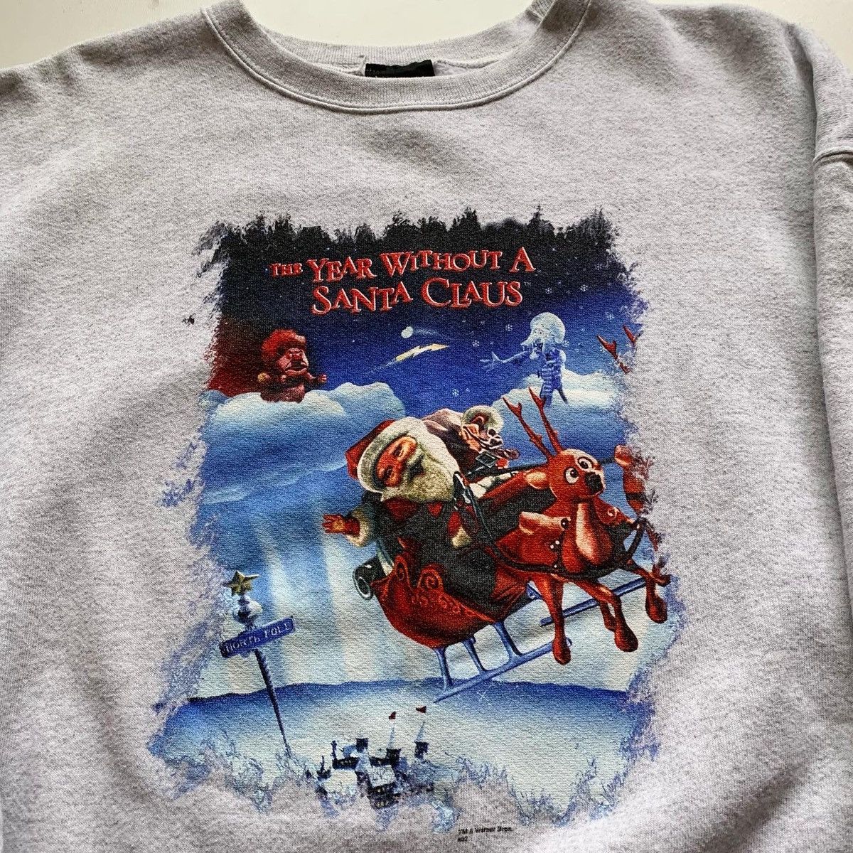 Other Vintage 90s The year without a Santa Claus cartoon crewneck Size US XL / EU 56 / 4 - 2 Thumbnail