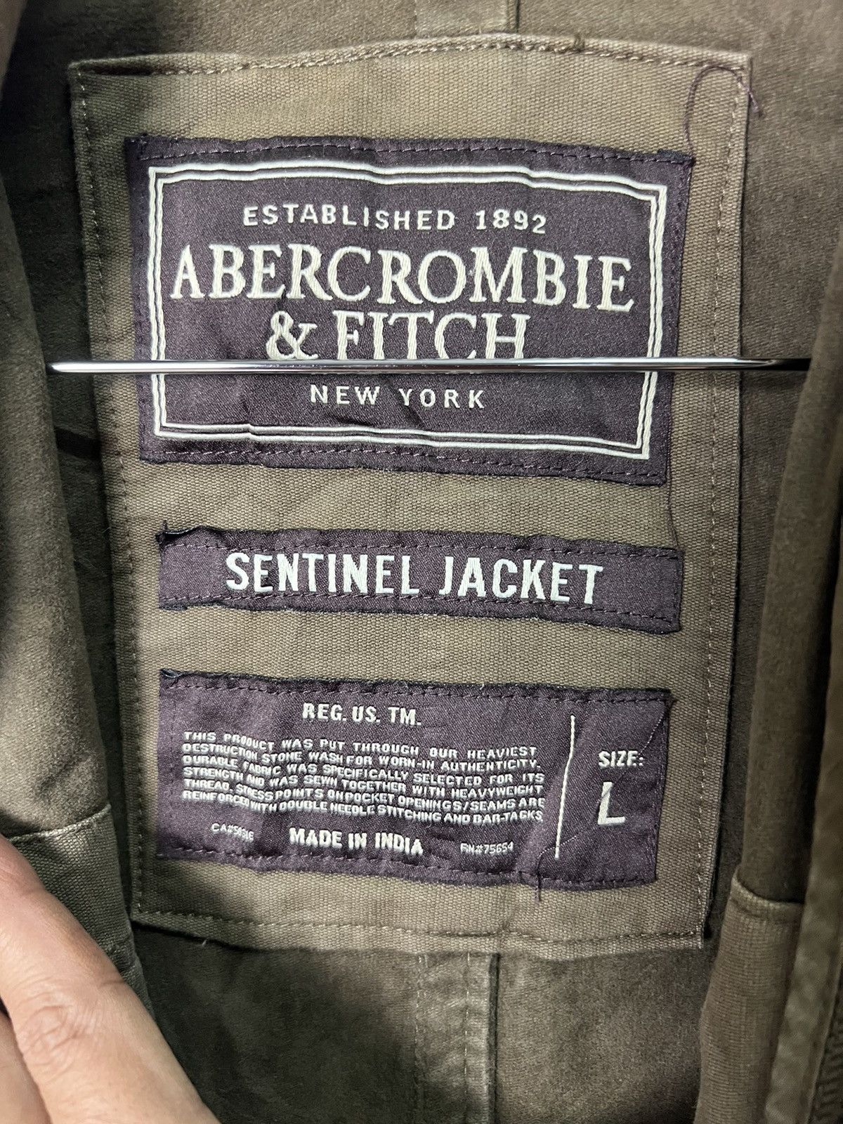 Abercrombie & Fitch 🔥Rare Abercrombie Sentinel Jacket Size US L / EU 52-54 / 3 - 19 Thumbnail