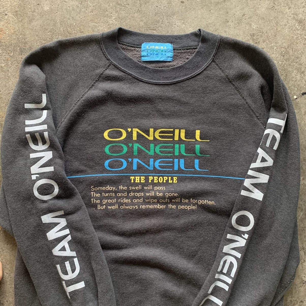 O'Neill O’neill vintage 90s sweatshirt crewneck surfwear Size US M / EU 48-50 / 2 - 2 Thumbnail