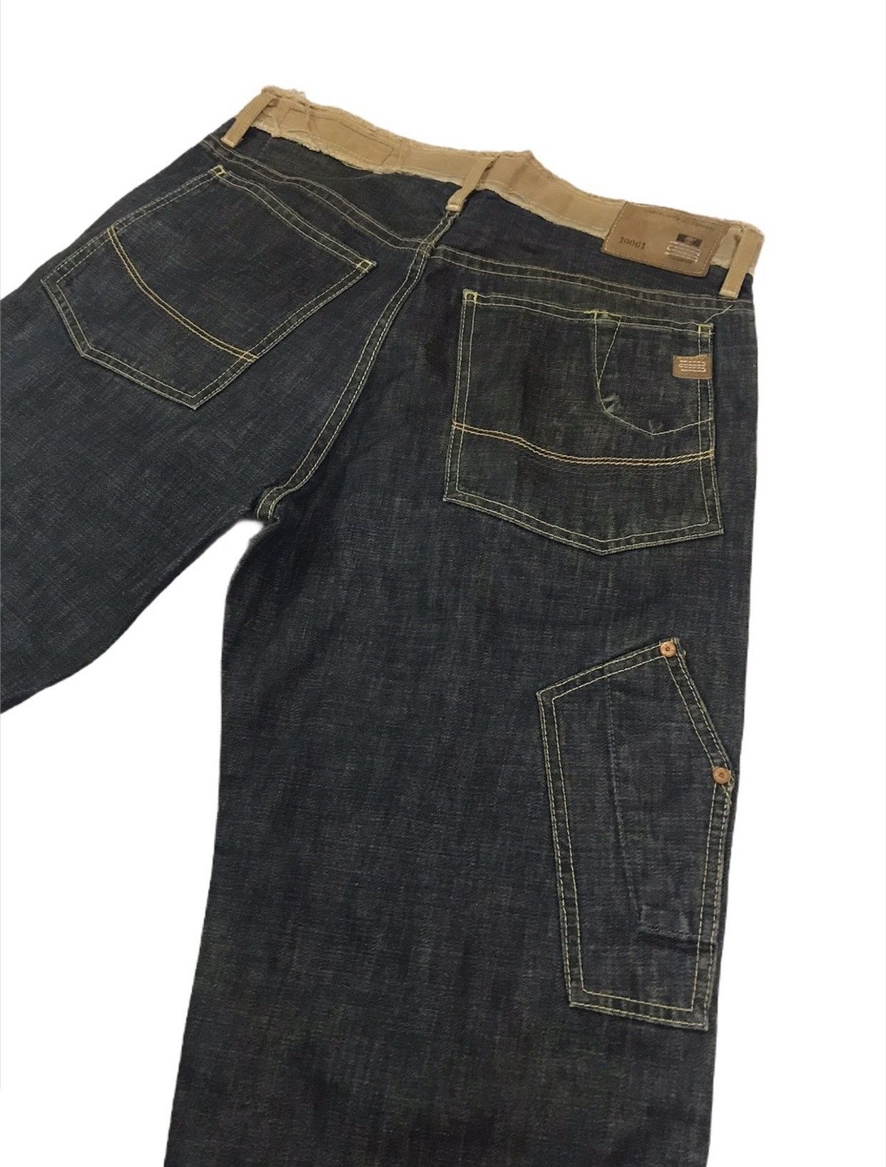 Indigo × Timberland Timberland Boot Company Carpenter Denim Regular Straight Size US 34 / EU 50 - 1 Thumbnail