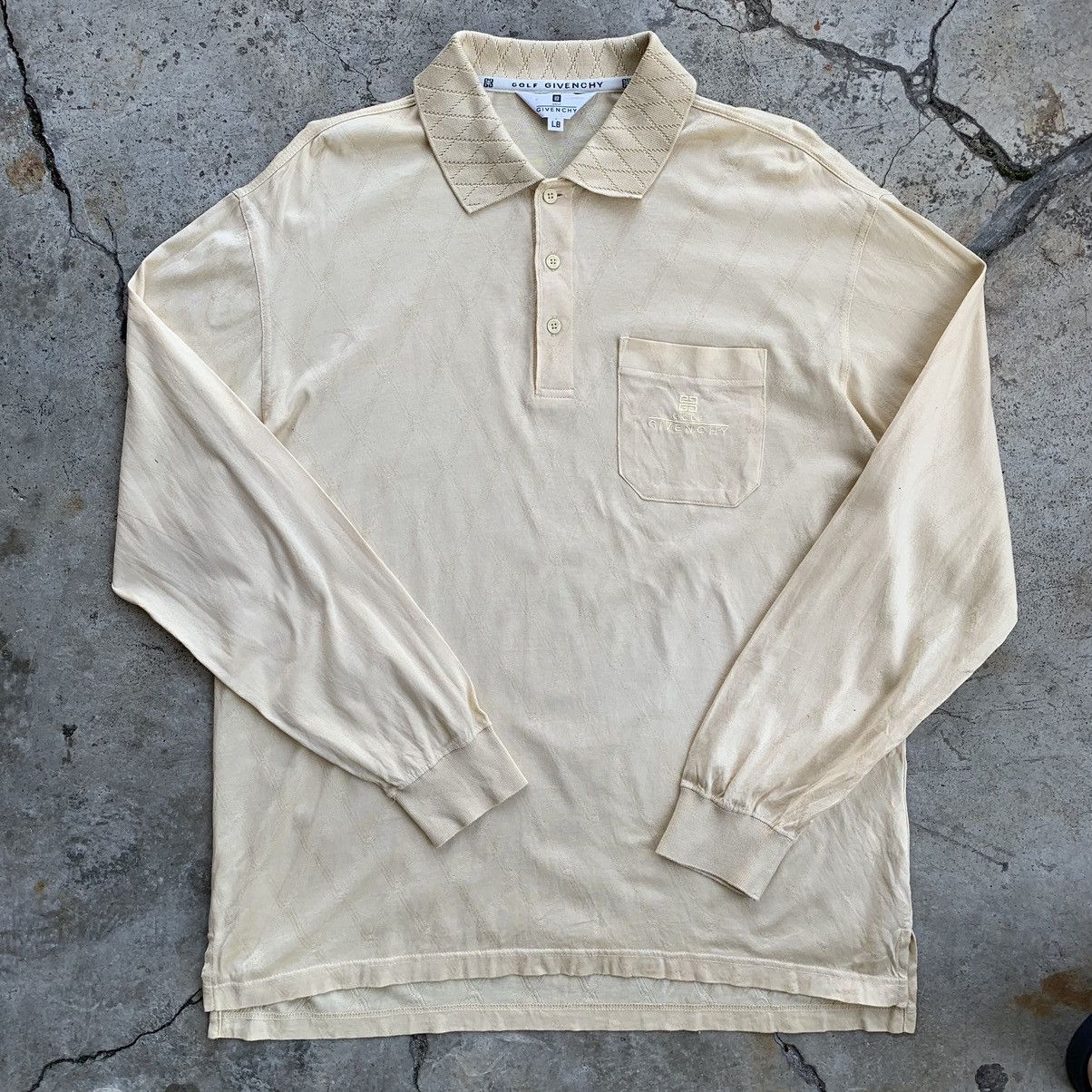 Givenchy Givenchy golf long sleeve collar tee Size US L / EU 52-54 / 3 - 1 Thumbnail