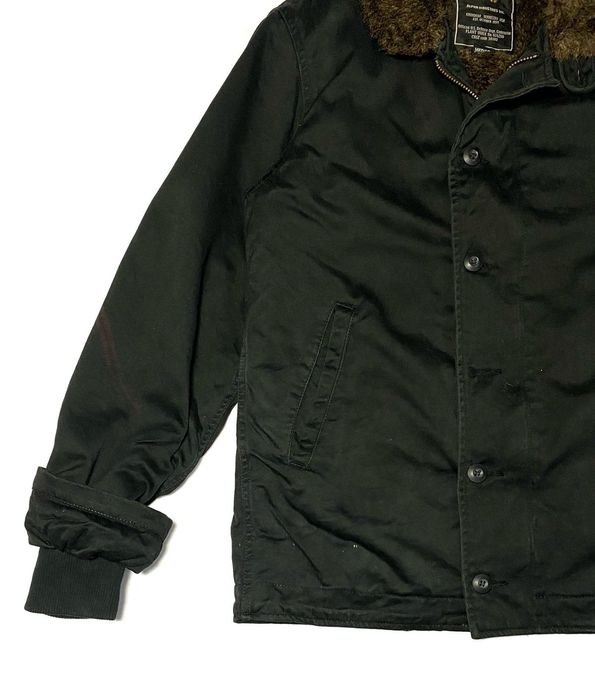 Alpha Industries Vintage 90's Alpha Industries Mink Fur Coat Jacket Size US M / EU 48-50 / 2 - 5 Thumbnail