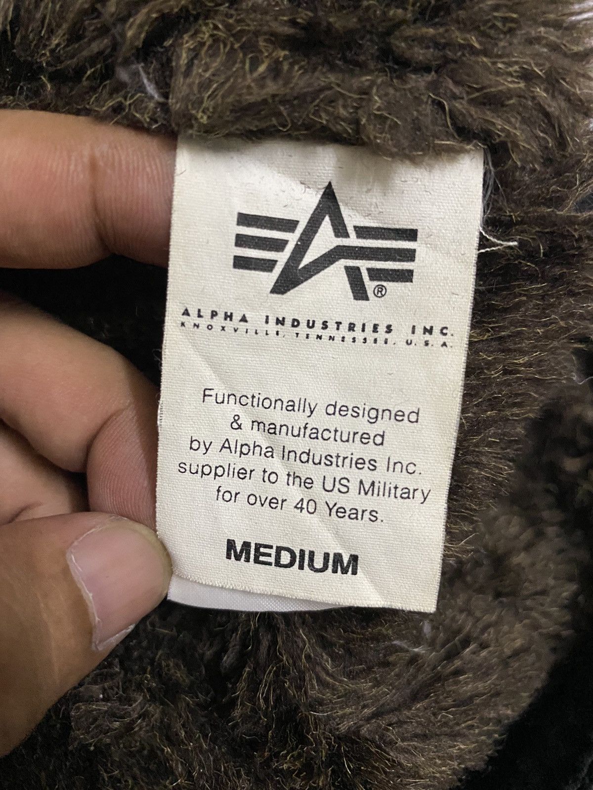 Alpha Industries Vintage 90's Alpha Industries Mink Fur Coat Jacket Size US M / EU 48-50 / 2 - 10 Thumbnail