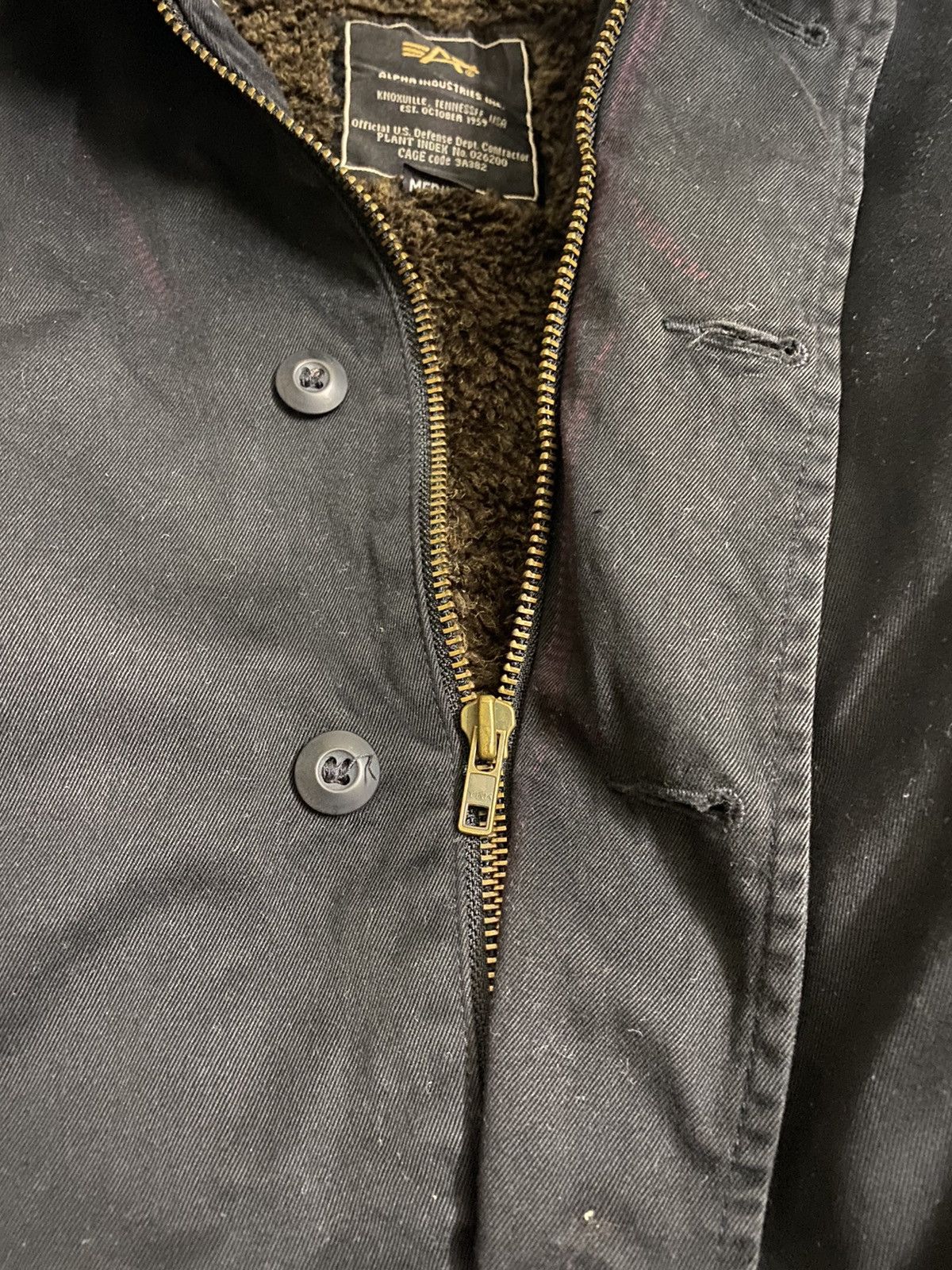 Alpha Industries Vintage 90's Alpha Industries Mink Fur Coat Jacket Size US M / EU 48-50 / 2 - 8 Thumbnail