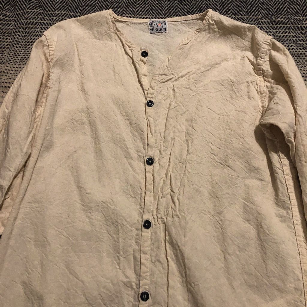 Tender Co. Type 400 Collarless Tail Shirt - Size 4/L Size US L / EU 52-54 / 3 - 3 Thumbnail