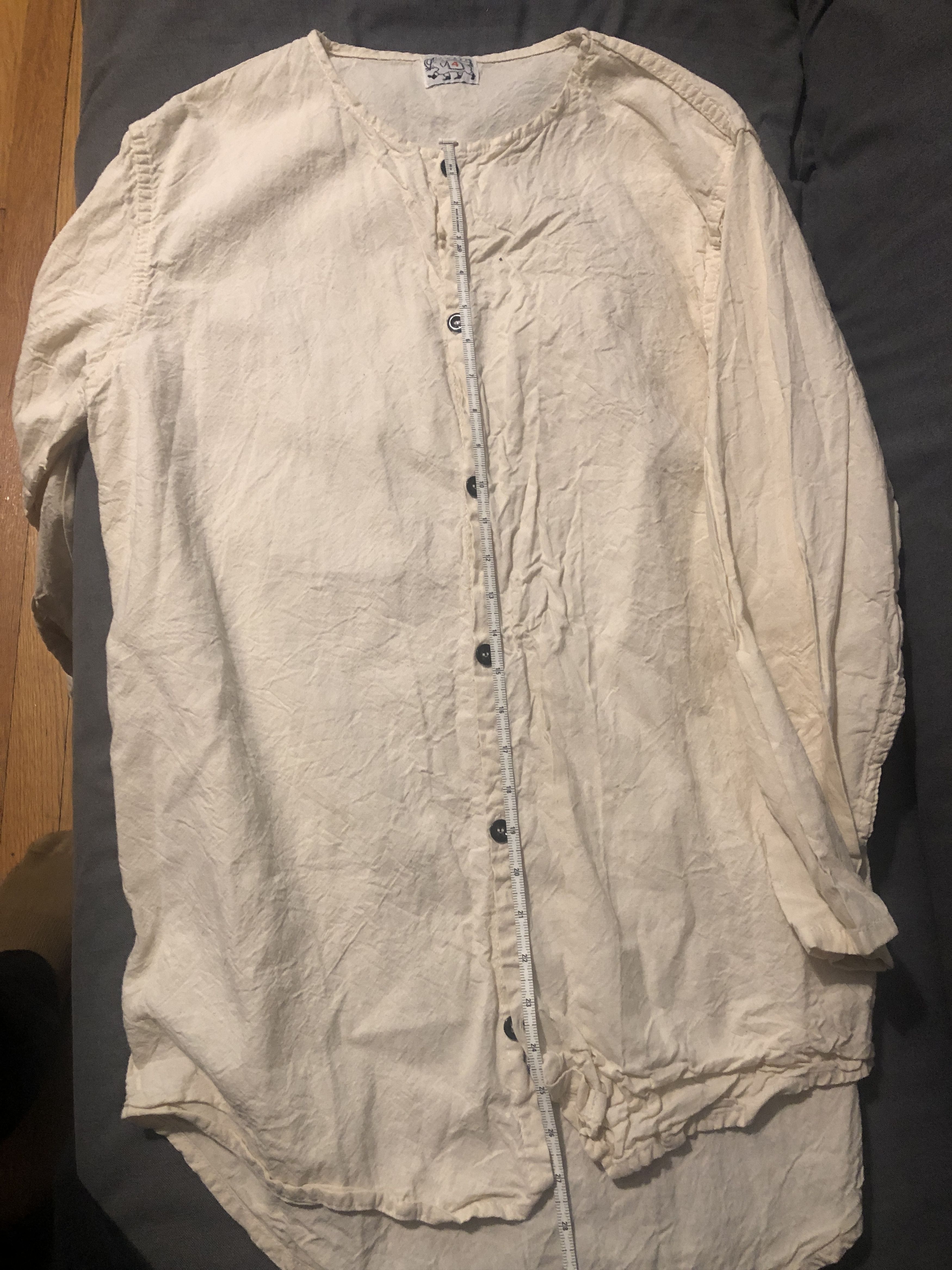 Tender Co. Type 400 Collarless Tail Shirt - Size 4/L Size US L / EU 52-54 / 3 - 11 Thumbnail