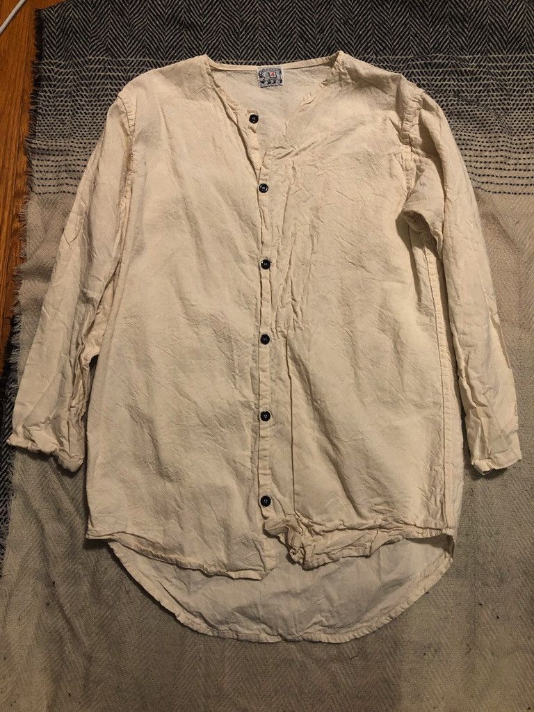 Tender Co. Type 400 Collarless Tail Shirt - Size 4/L Size US L / EU 52-54 / 3 - 1 Thumbnail