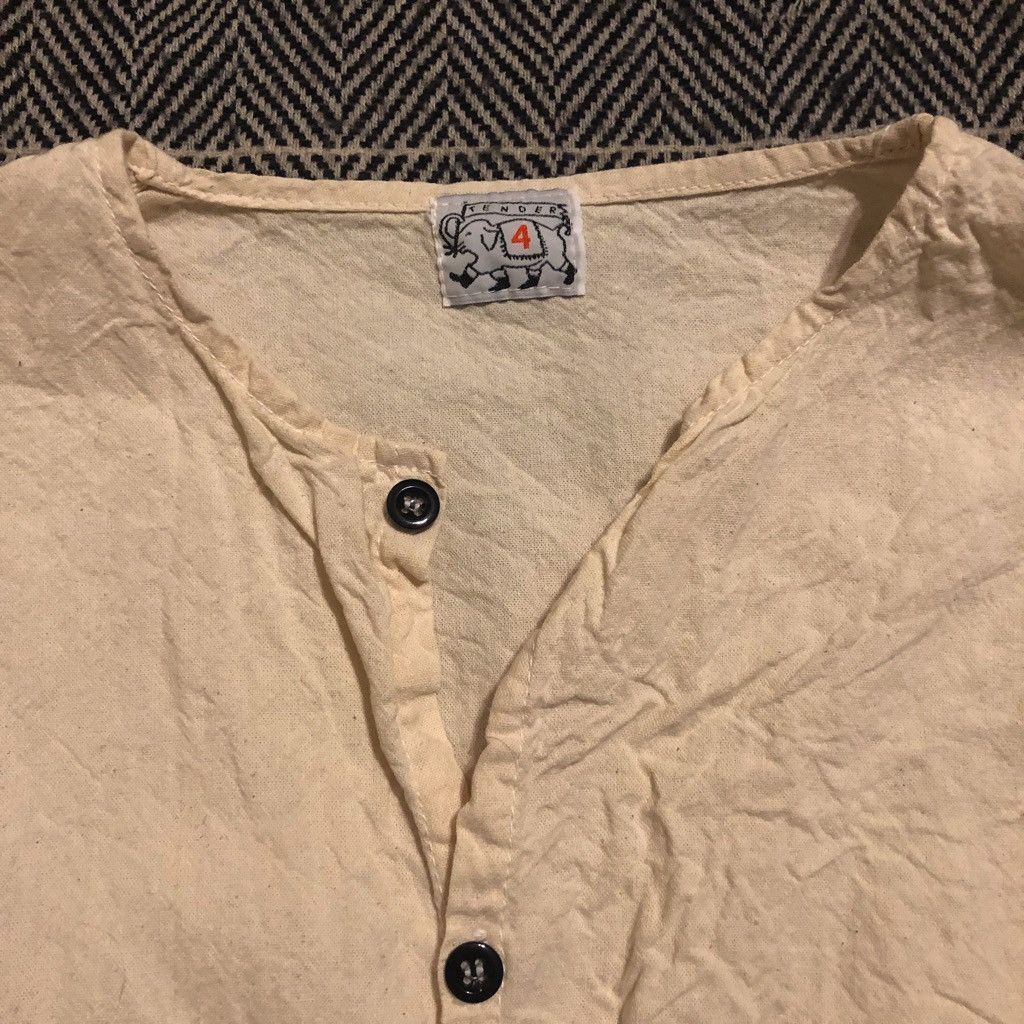 Tender Co. Type 400 Collarless Tail Shirt - Size 4/L Size US L / EU 52-54 / 3 - 5 Thumbnail