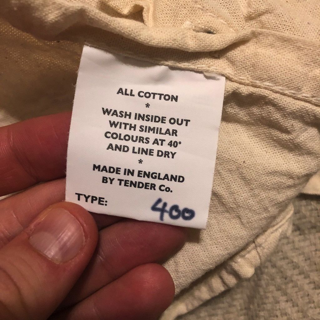 Tender Co. Type 400 Collarless Tail Shirt - Size 4/L Size US L / EU 52-54 / 3 - 6 Thumbnail