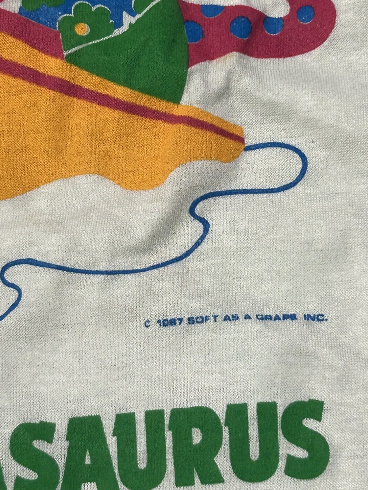 Vintage Cape codasaurus T-shirt 80s Size US S / EU 44-46 / 1 - 3 Thumbnail