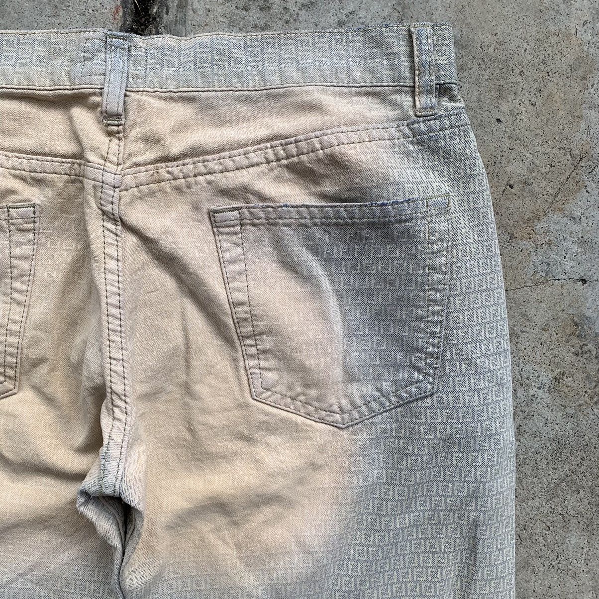 Fendi Fendi monogram denim jeans vintage Size 27" / US 4 / IT 40 - 16 Thumbnail