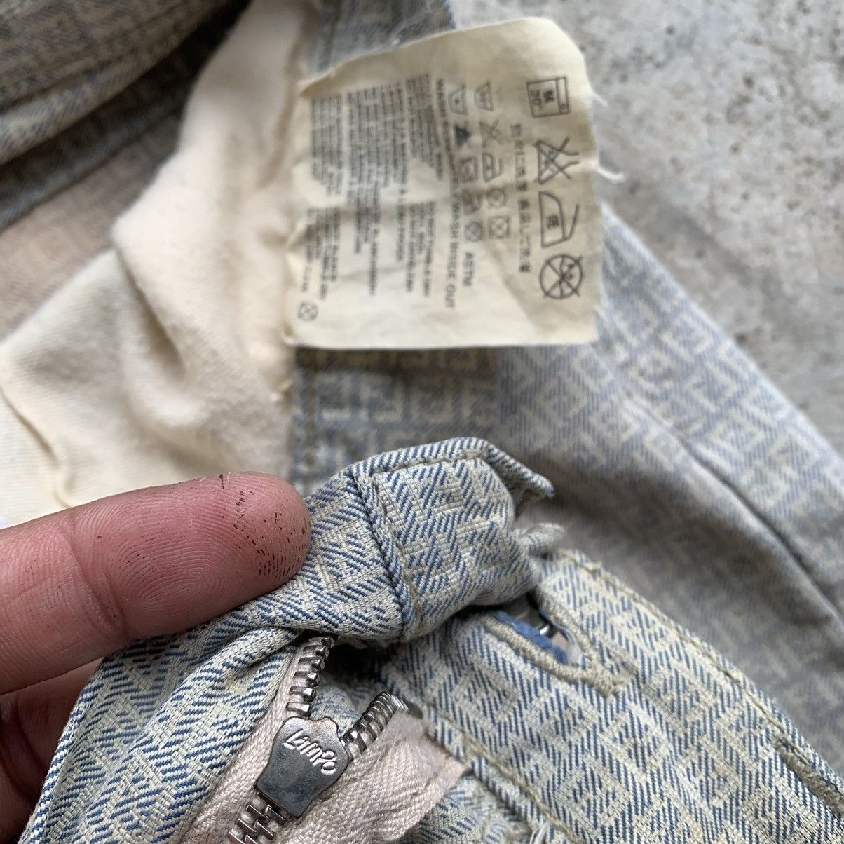 Fendi Fendi monogram denim jeans vintage Size 27" / US 4 / IT 40 - 9 Thumbnail