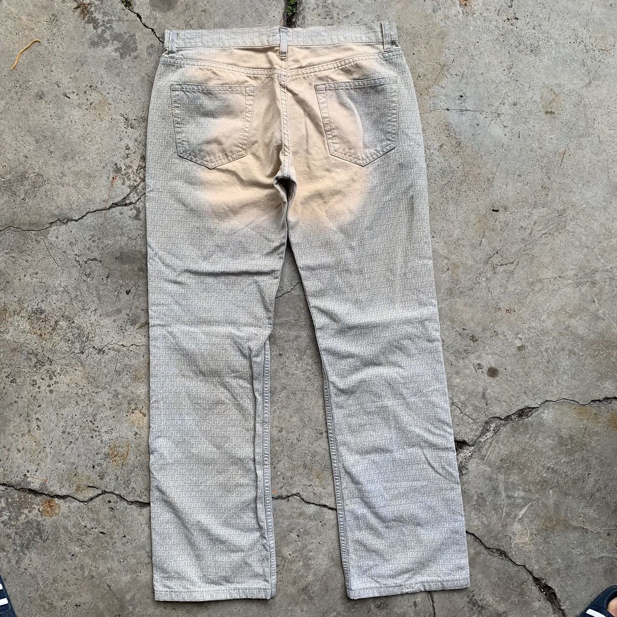 Fendi Fendi monogram denim jeans vintage Size 27" / US 4 / IT 40 - 14 Thumbnail