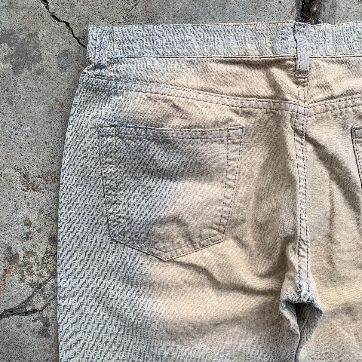 Fendi Fendi monogram denim jeans vintage Size 27" / US 4 / IT 40 - 15 Thumbnail