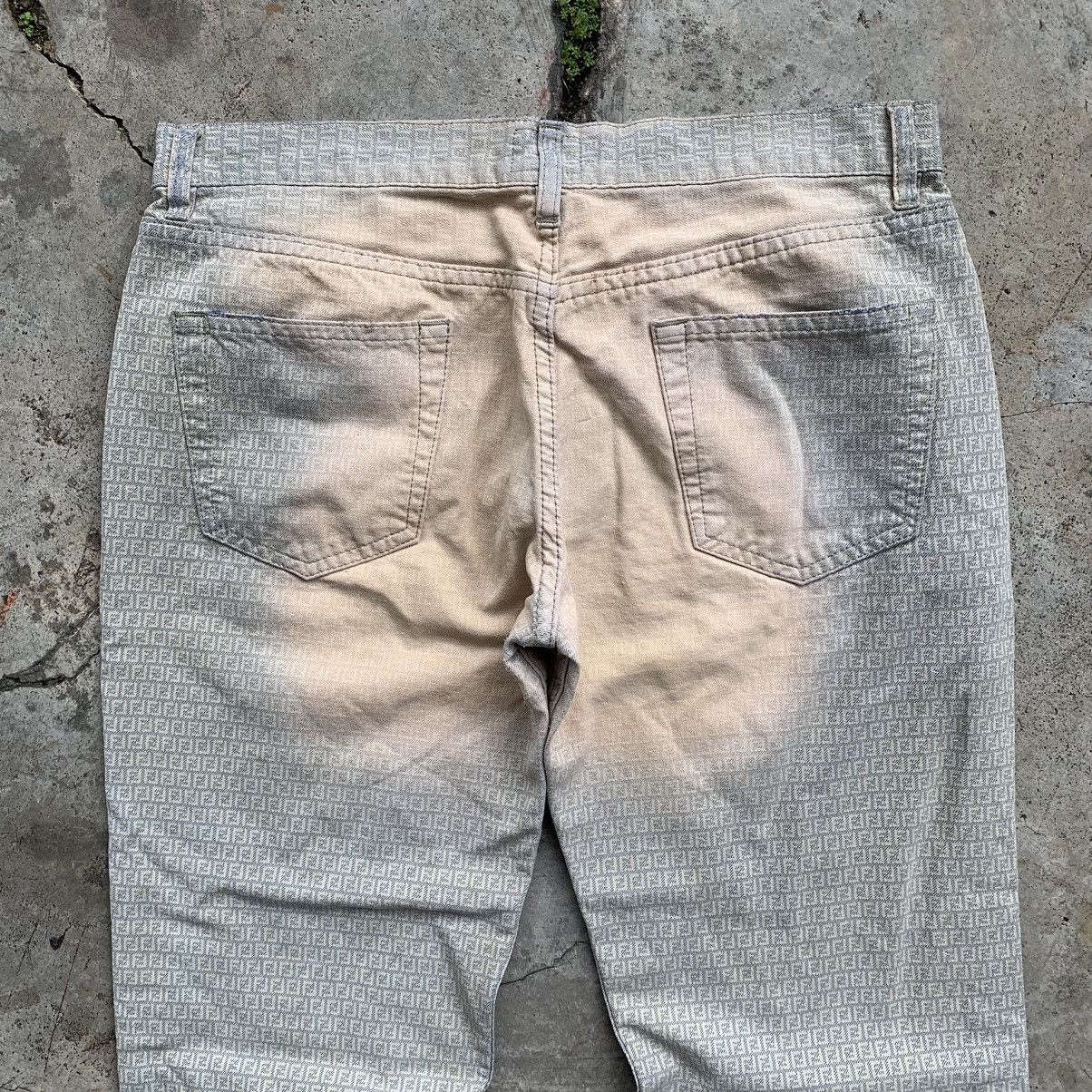 Fendi Fendi monogram denim jeans vintage Size 27" / US 4 / IT 40 - 12 Thumbnail