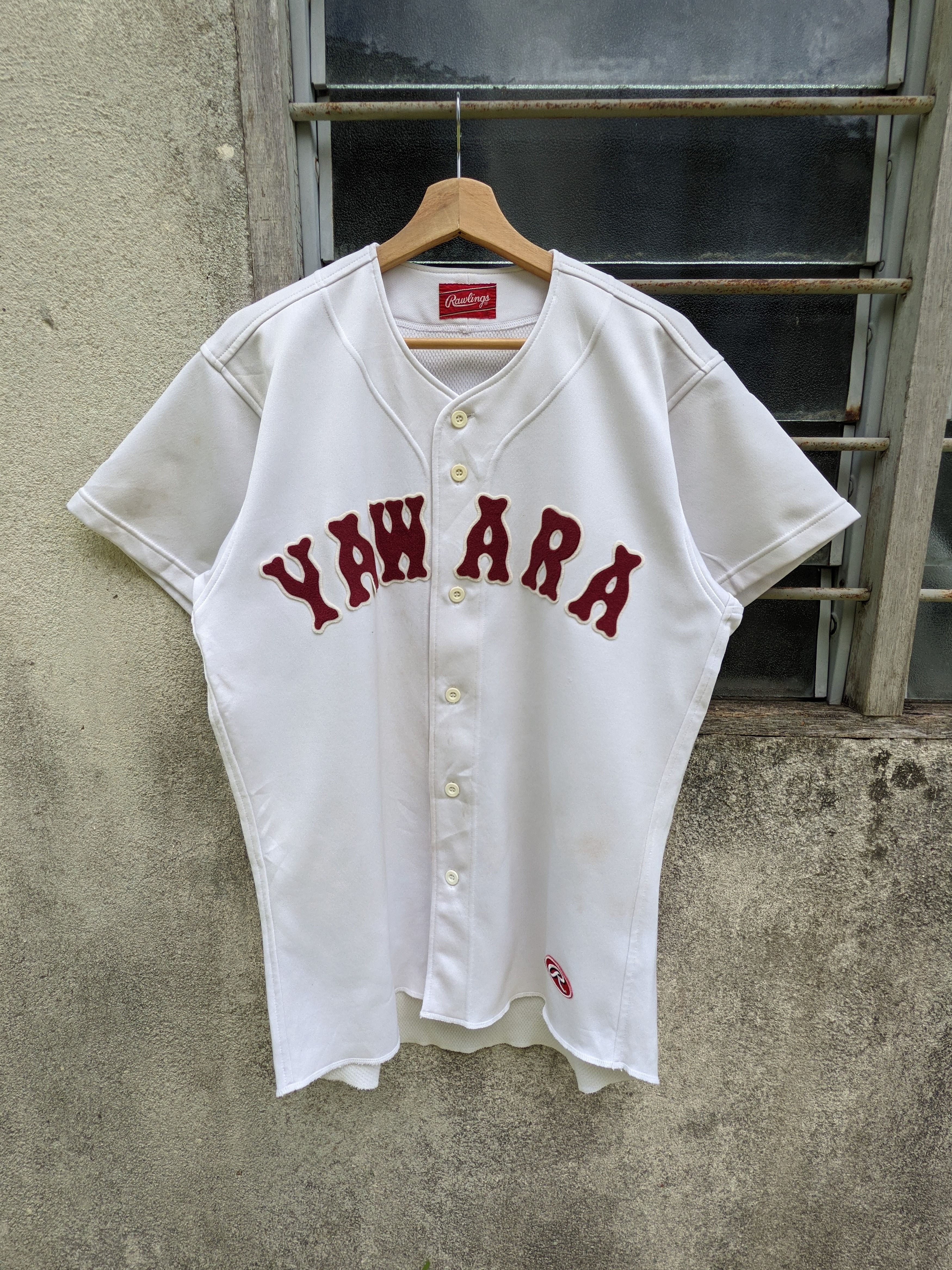 Japanese Brand Vintage Rawling Yamara Spellout Japanese Baseball Size US L / EU 52-54 / 3 - 5 Thumbnail