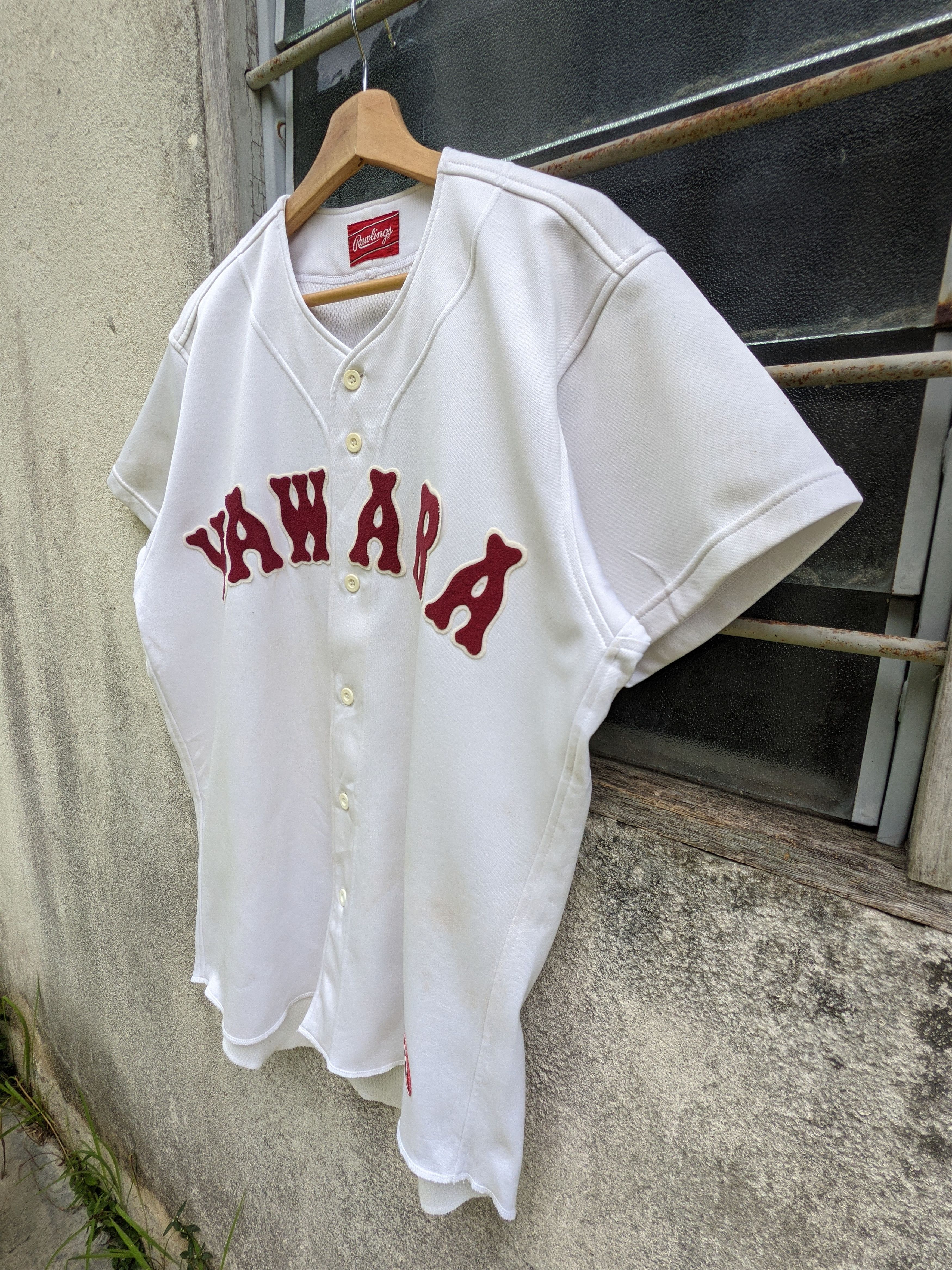 Japanese Brand Vintage Rawling Yamara Spellout Japanese Baseball Size US L / EU 52-54 / 3 - 3 Thumbnail