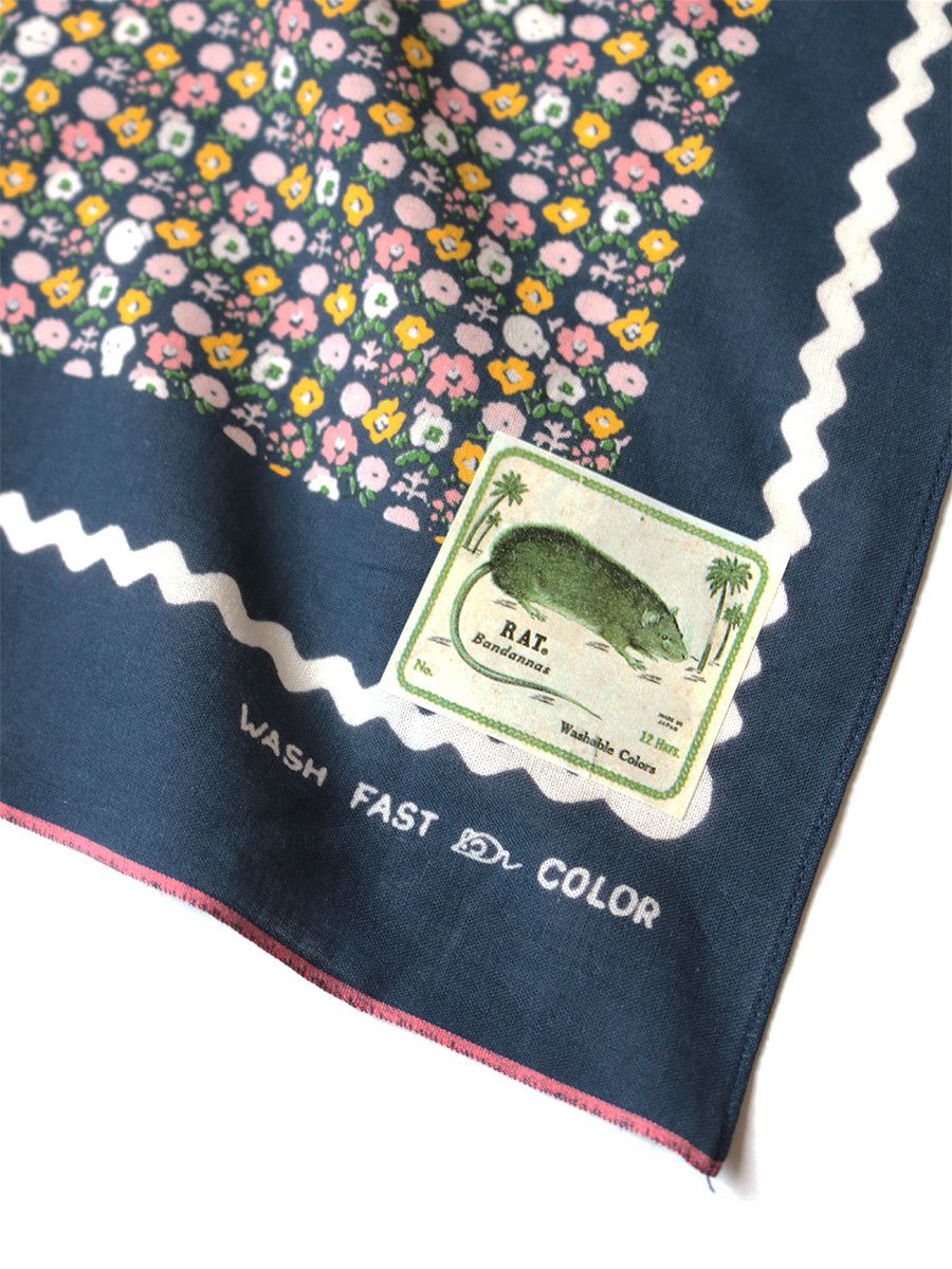 Kapital Kapital Skull and Flower Bandana Size ONE SIZE - 3 Thumbnail