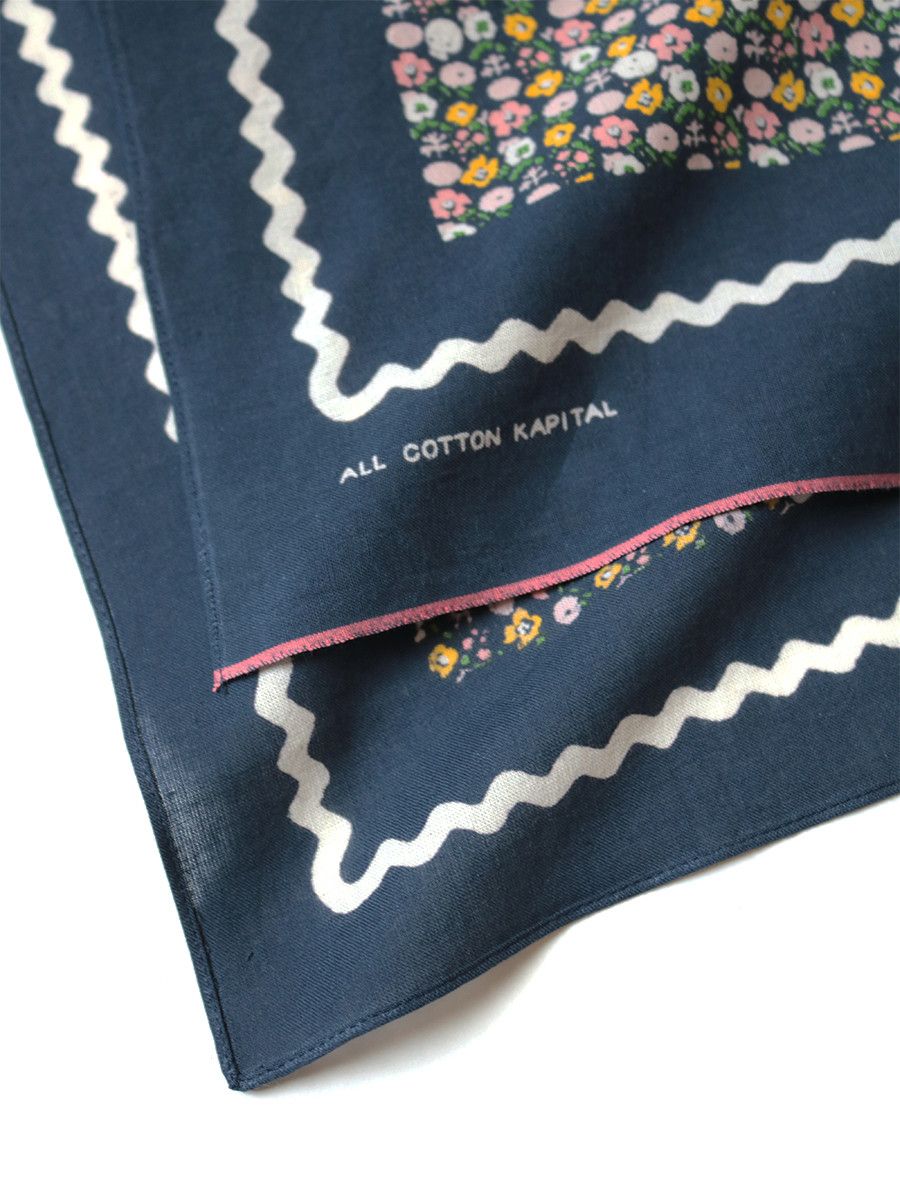 Kapital Kapital Skull and Flower Bandana Size ONE SIZE - 4 Thumbnail
