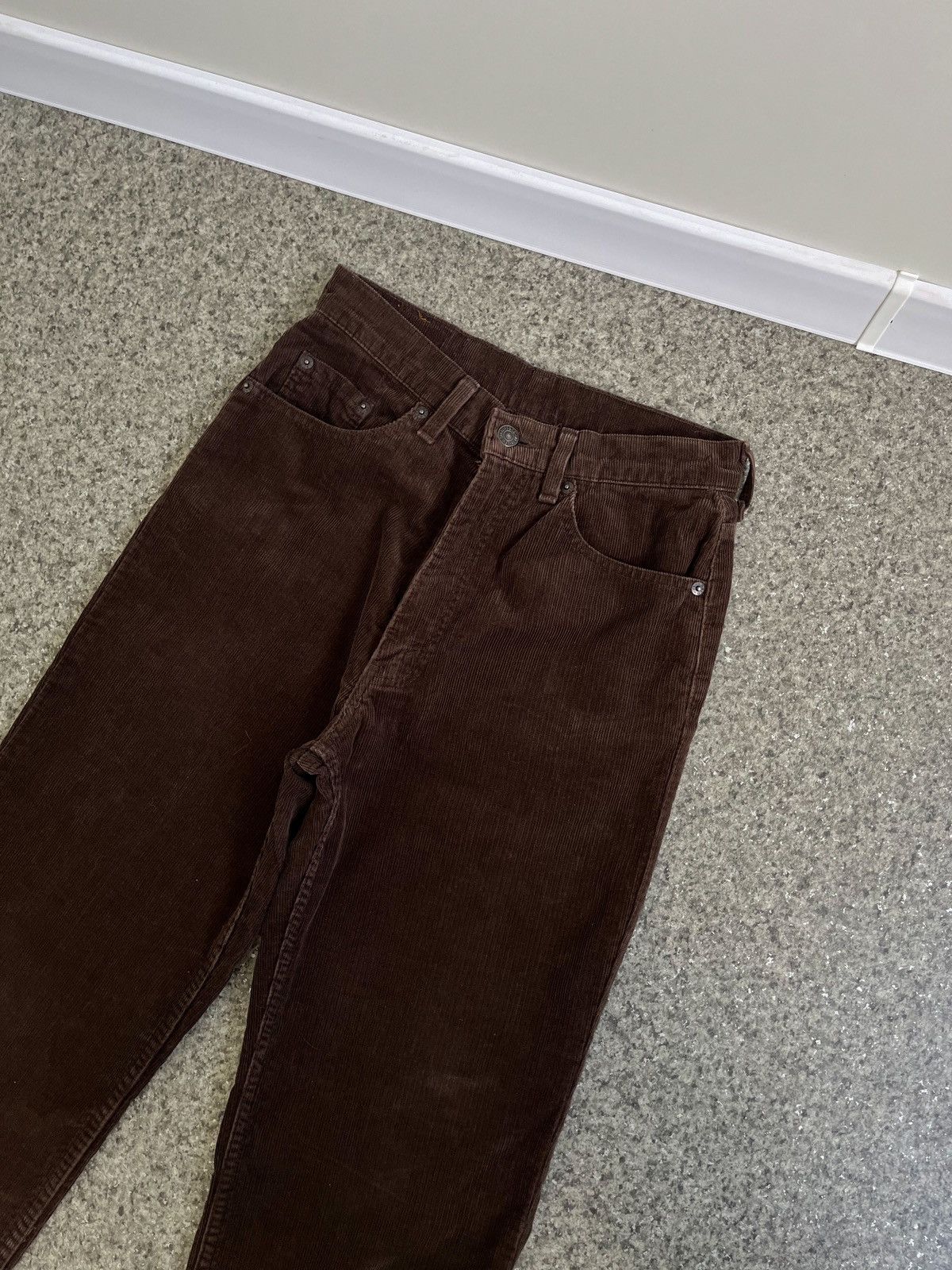 Levi's × Levi's Vintage Clothing × Vintage 90’s VINTAGE VELVET LEVI’S W515 MADE IN JAPAN W30 L32 Size US 30 / EU 46 - 5 Thumbnail