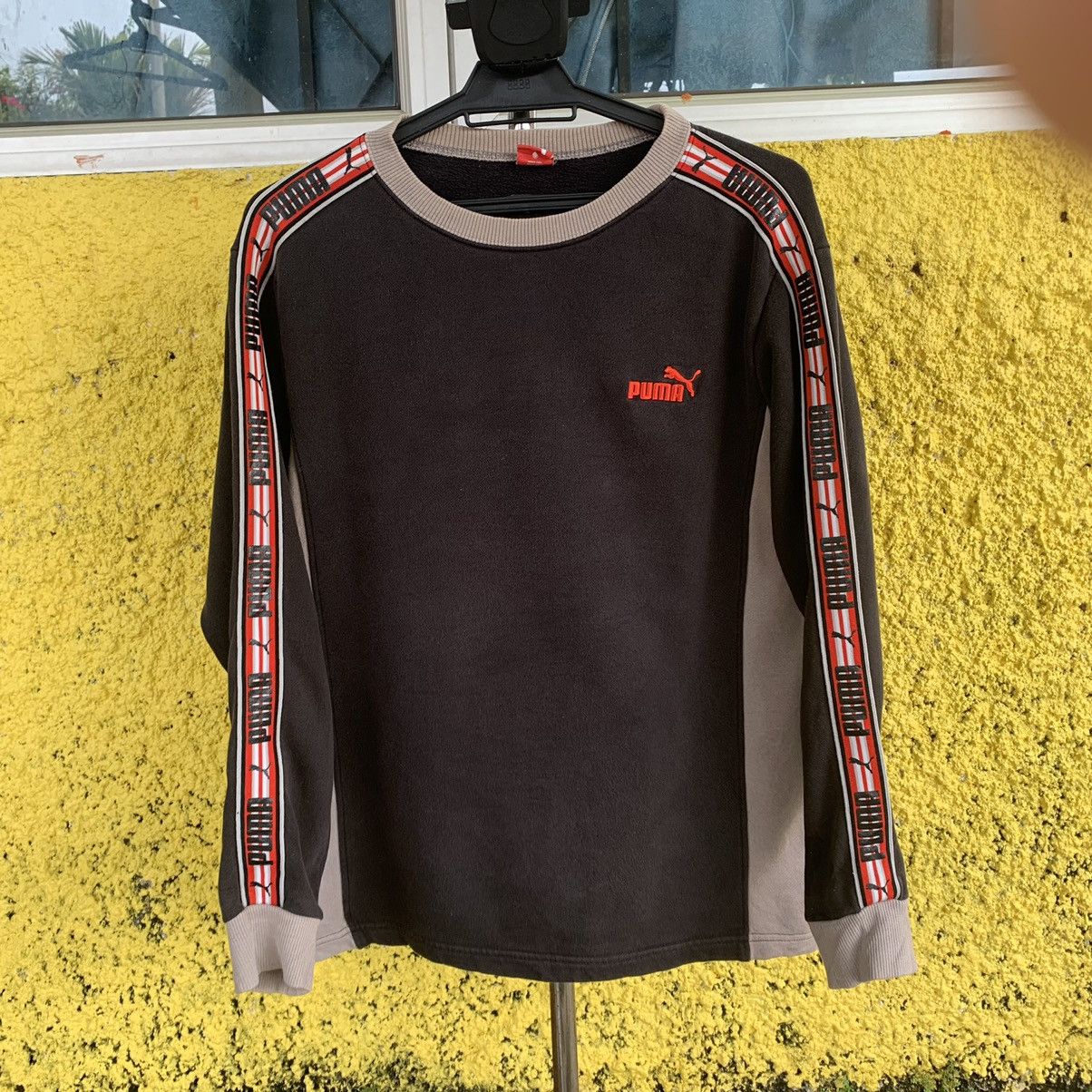 Puma × Vintage Puma sweatshirt side tape vintage Size US M / EU 48-50 / 2 - 1 Thumbnail