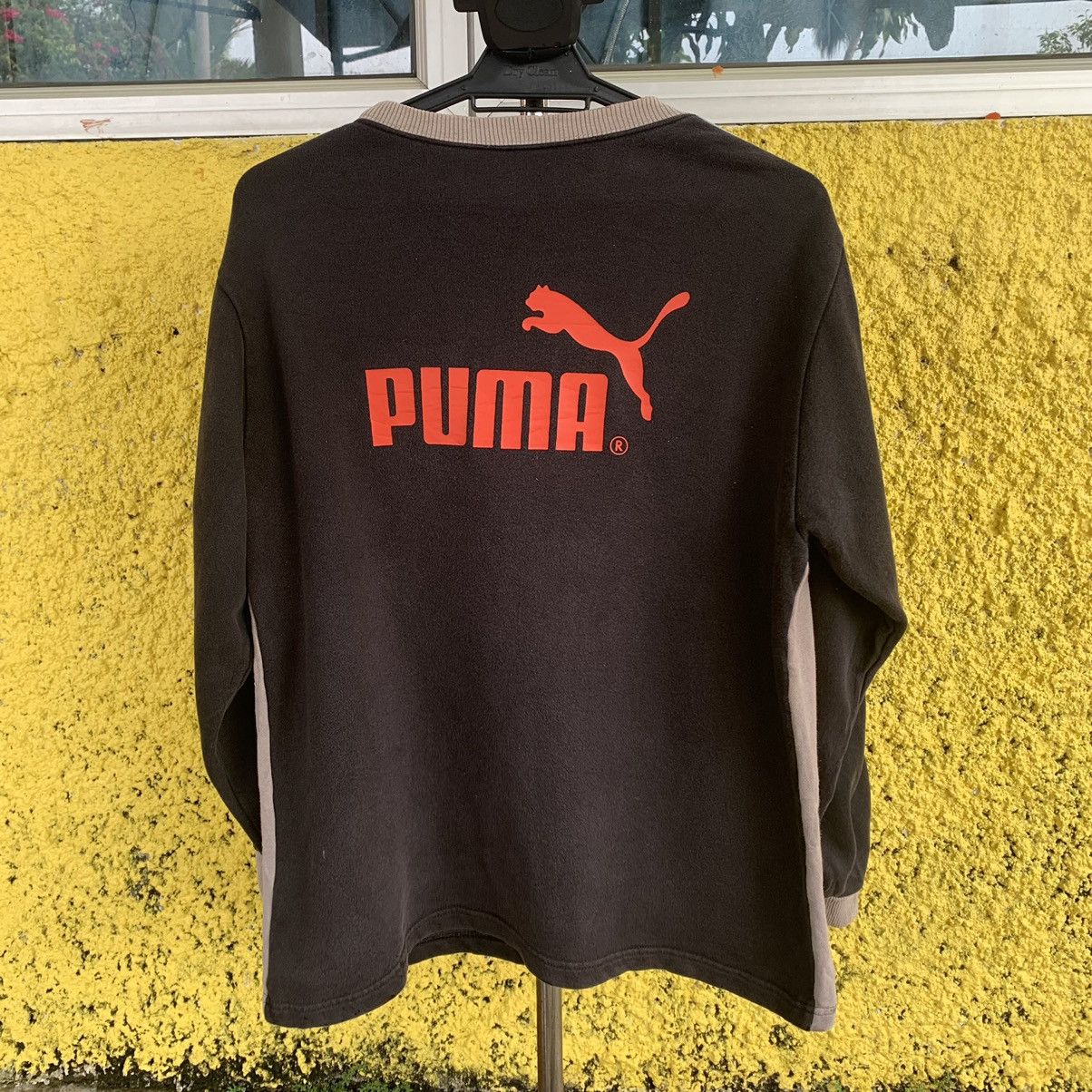 Puma × Vintage Puma sweatshirt side tape vintage Size US M / EU 48-50 / 2 - 2 Thumbnail