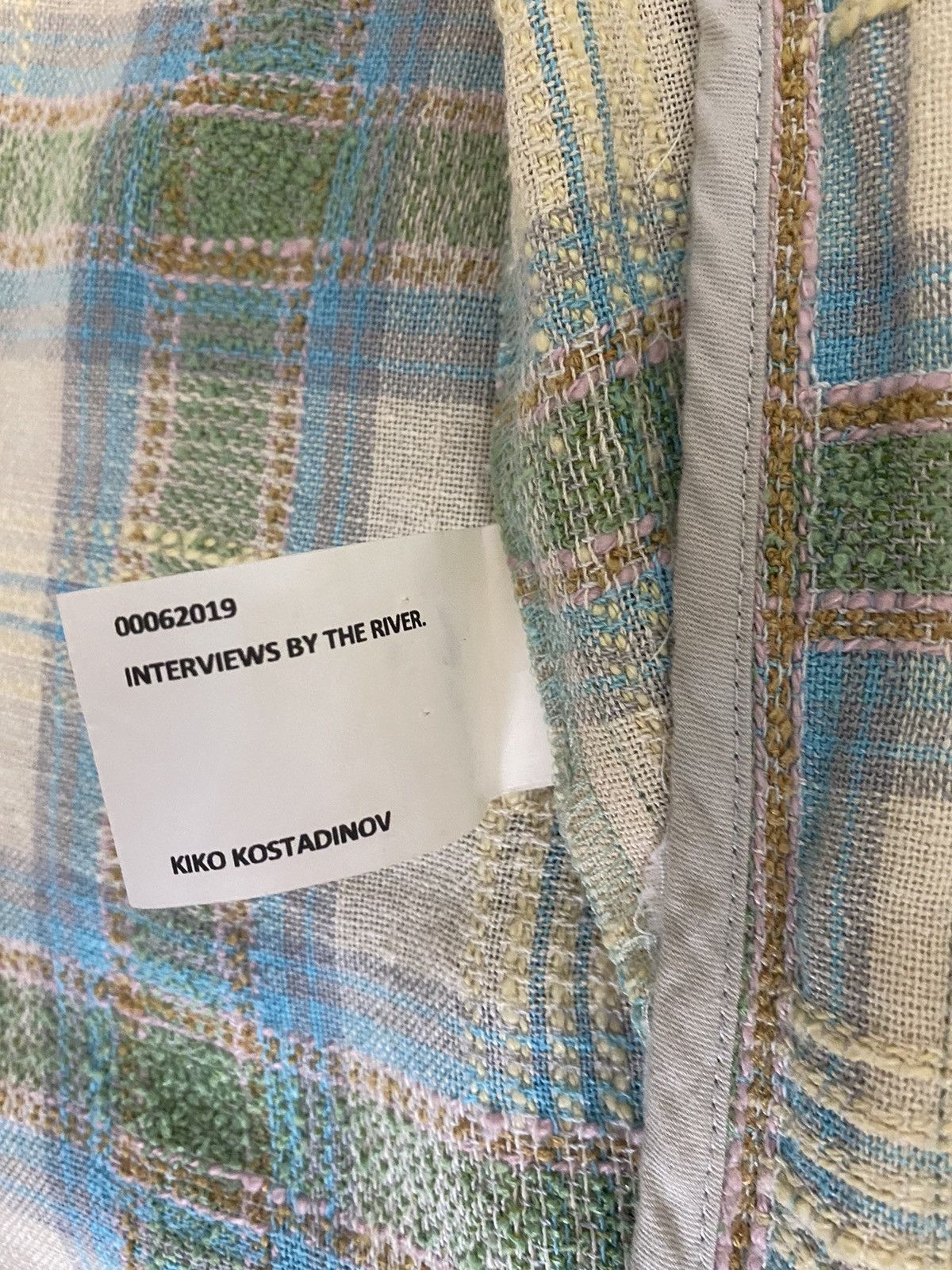 Kiko Kostadinov Kiko Kostadinov Panchali Key Check Blazer In Green Check Size US S / EU 44-46 / 1 - 9 Thumbnail
