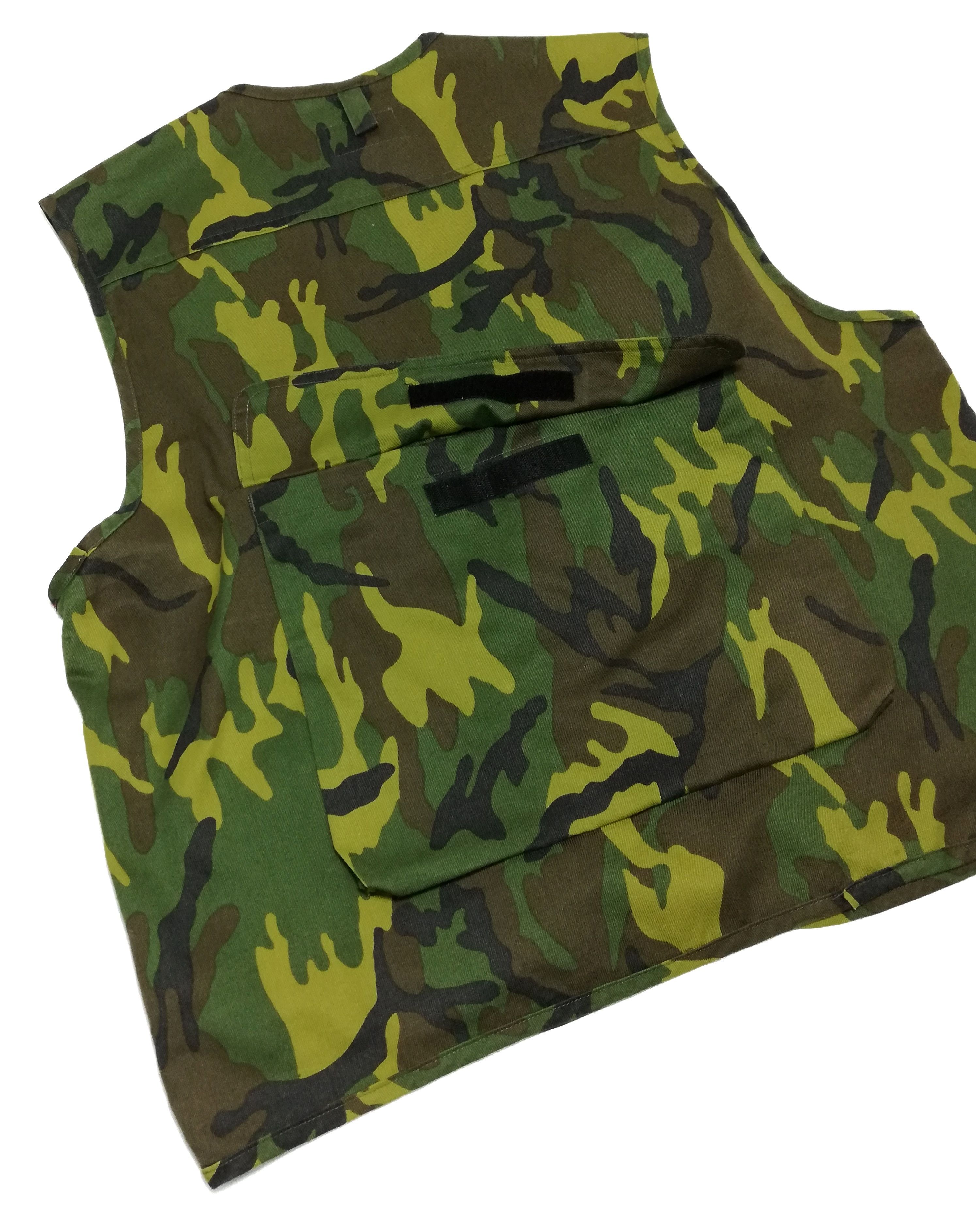 Japanese Brand 🔥Vintage Japan Ruck Dam Tactical Military Camo Vest Jacket Size US M / EU 48-50 / 2 - 9 Thumbnail