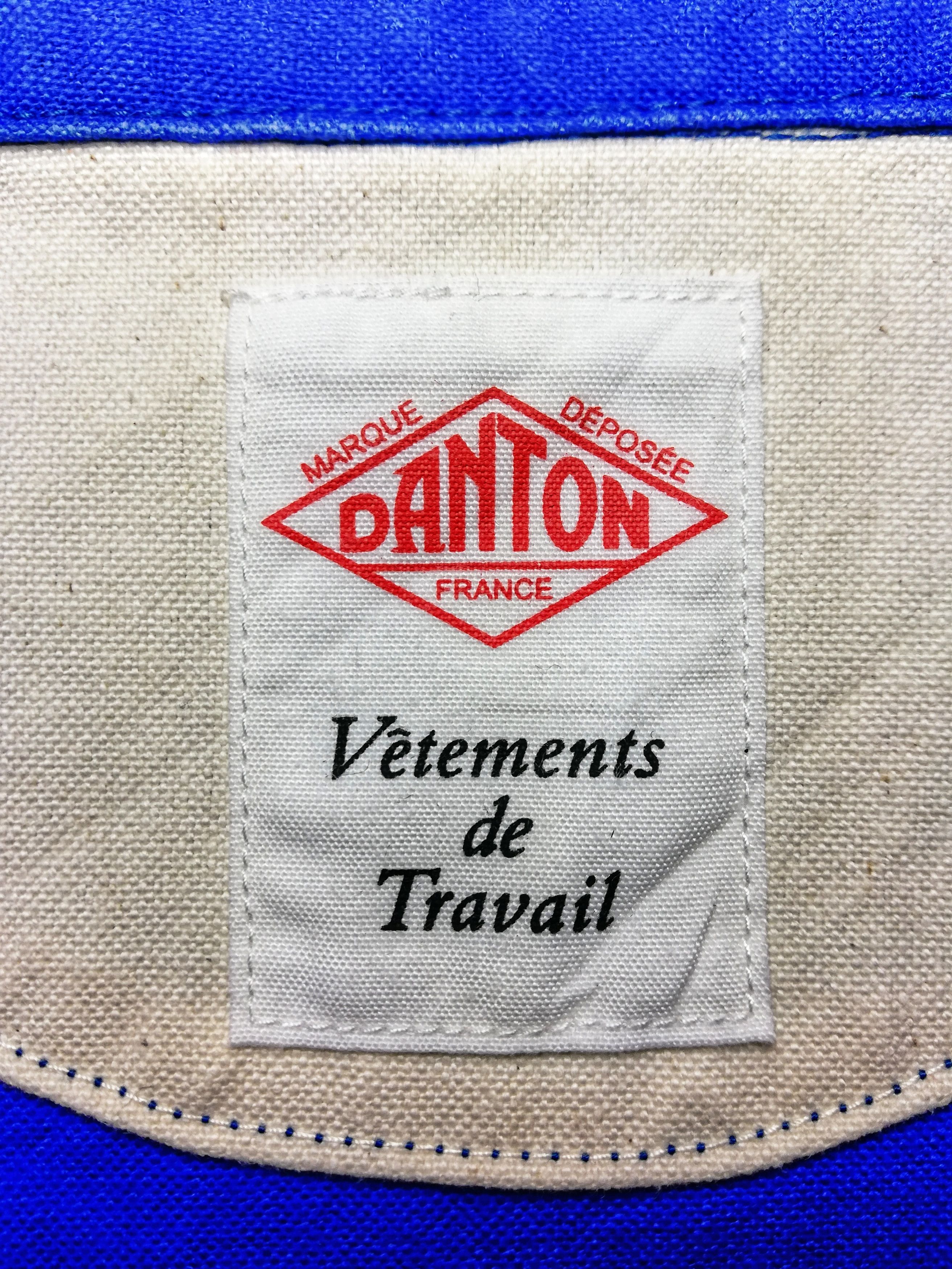 Danton × Indigo 🔥Desigan Vintage 20's Danton France Vetements de Travail🔥 Size US S / EU 44-46 / 1 - 6 Thumbnail