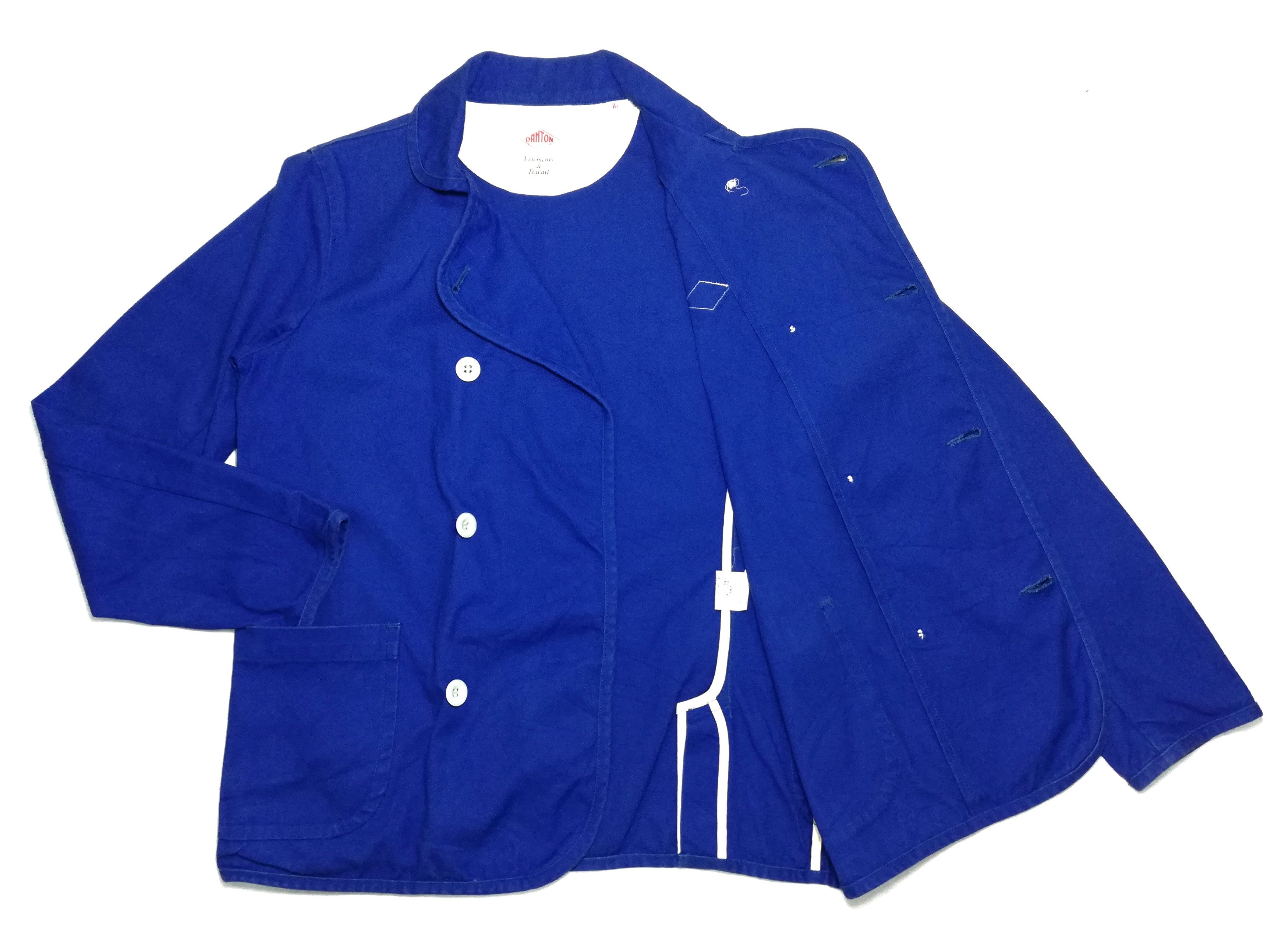 Danton × Indigo 🔥Desigan Vintage 20's Danton France Vetements de Travail🔥 Size US S / EU 44-46 / 1 - 5 Thumbnail