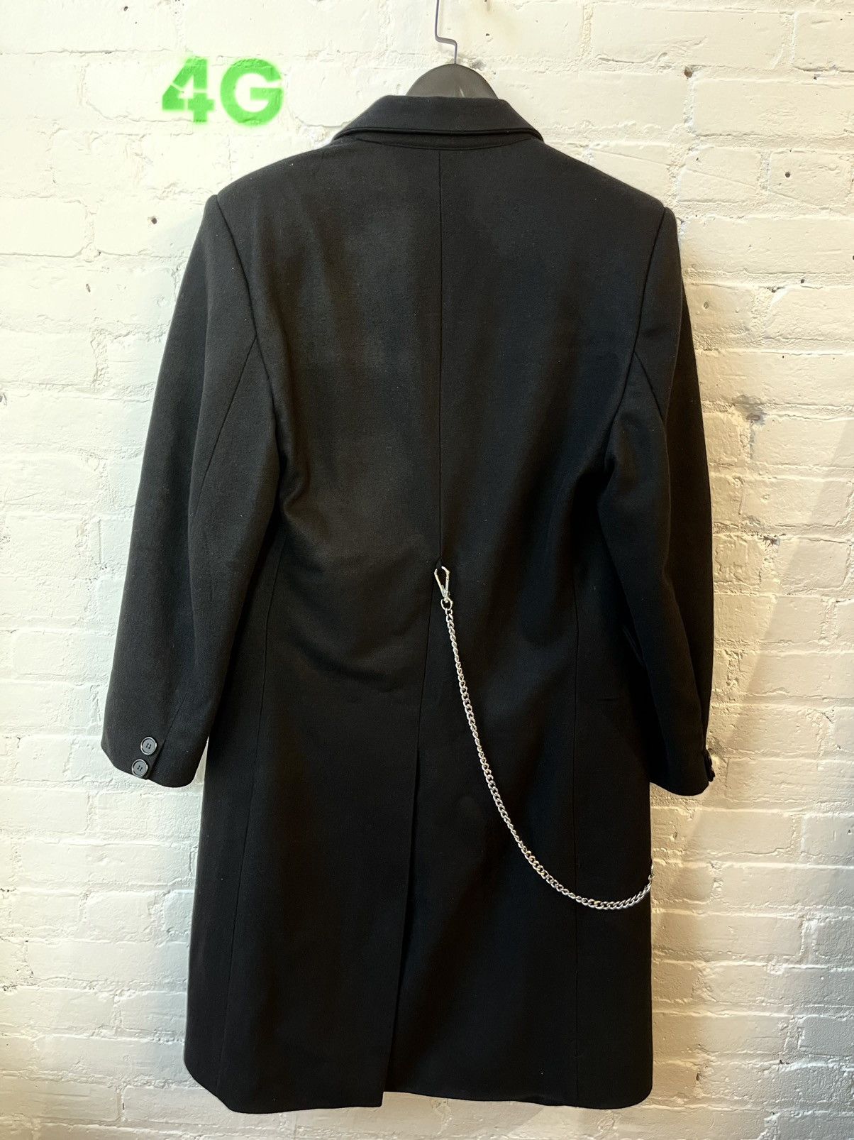 Enfants Riches Deprimes ERD Peacoat With Book Chain ‘ Stranger Coat ‘ GRAIL Size US S / EU 44-46 / 1 - 9 Thumbnail