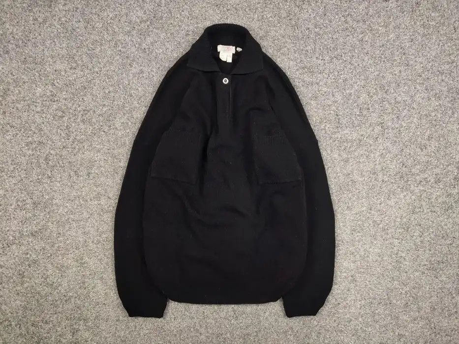 Other Vintage 90's Joseph Lis Wide Black Pocket Japanese Sweater Size US M / EU 48-50 / 2 - 1 Thumbnail