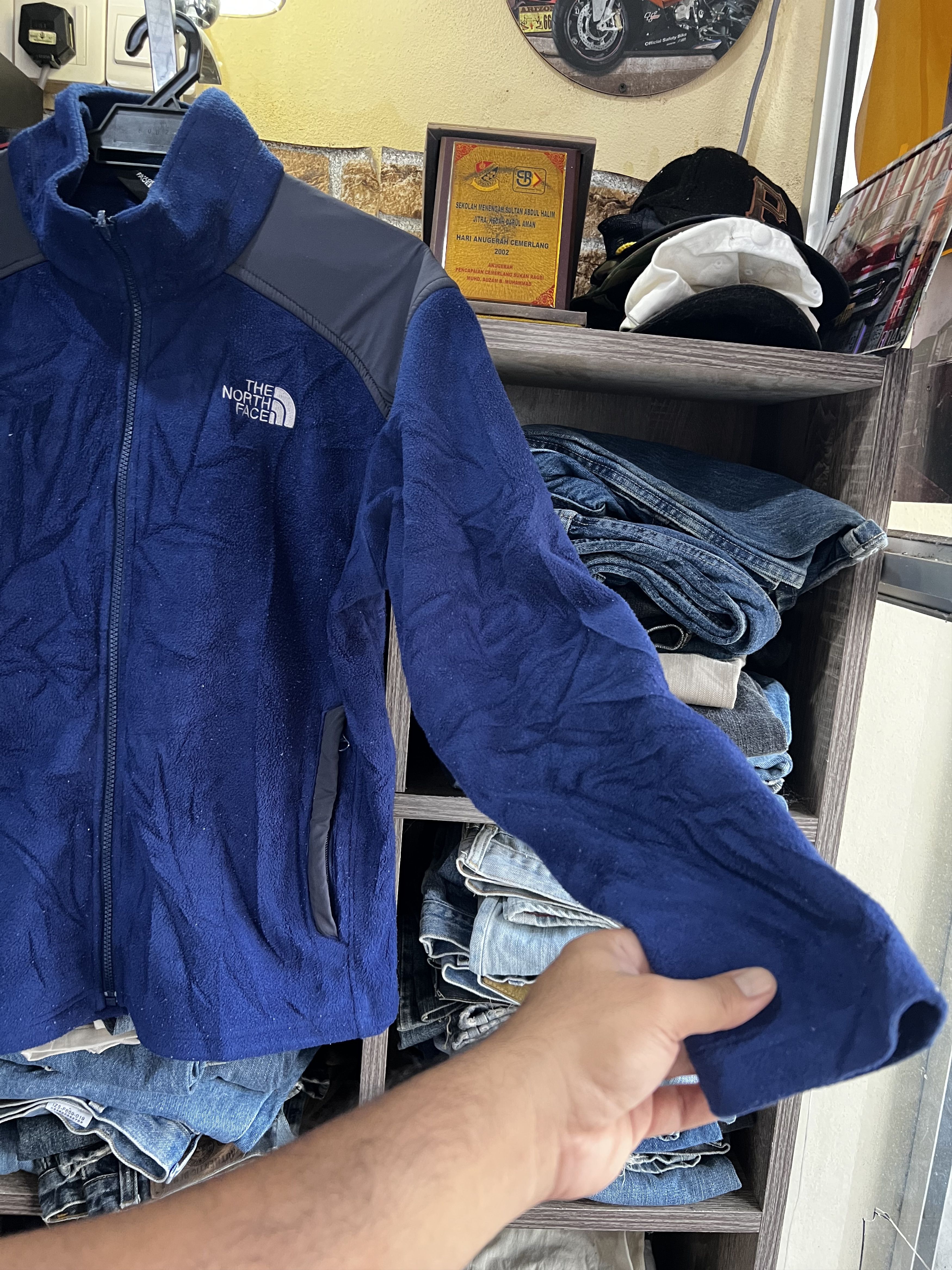 The North Face 🔥Shoulder Patch The North Face Zipper Fleece Jackets Size US M / EU 48-50 / 2 - 2 Thumbnail