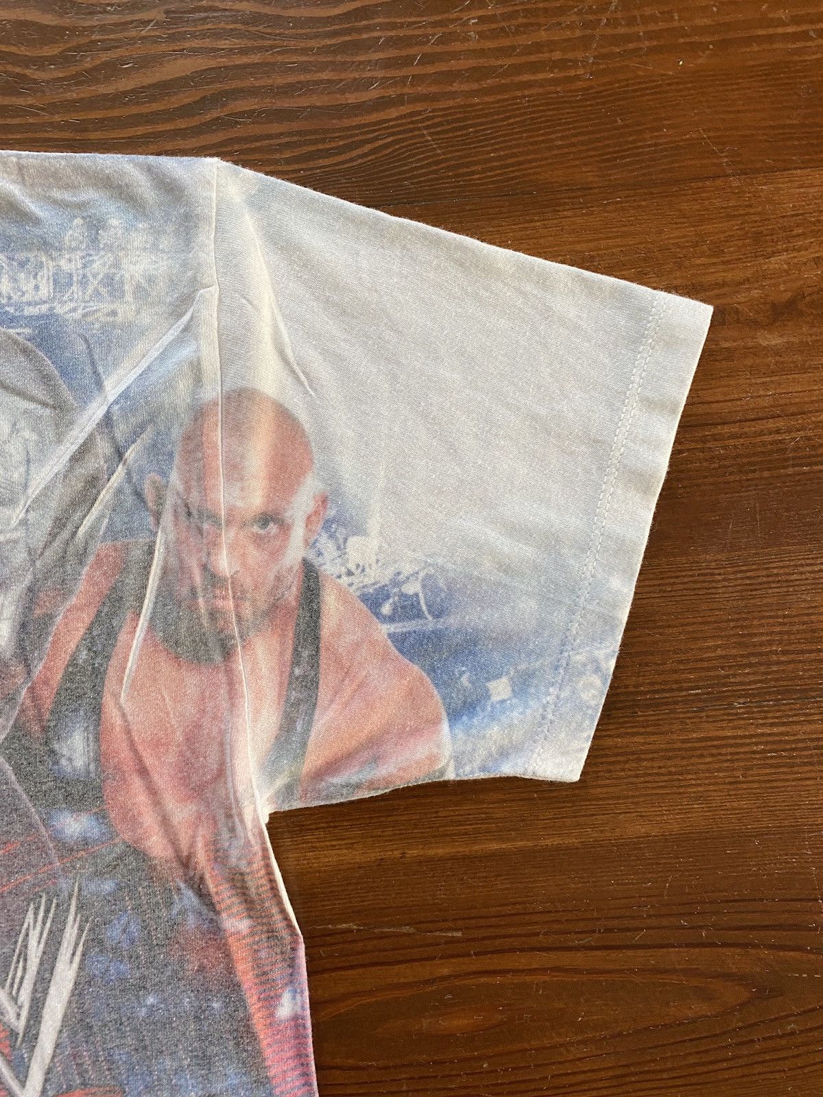 WWE WWE Multi Wrestlers Big Image Faded Tee Size US XS / EU 42 / 0 - 2 Thumbnail
