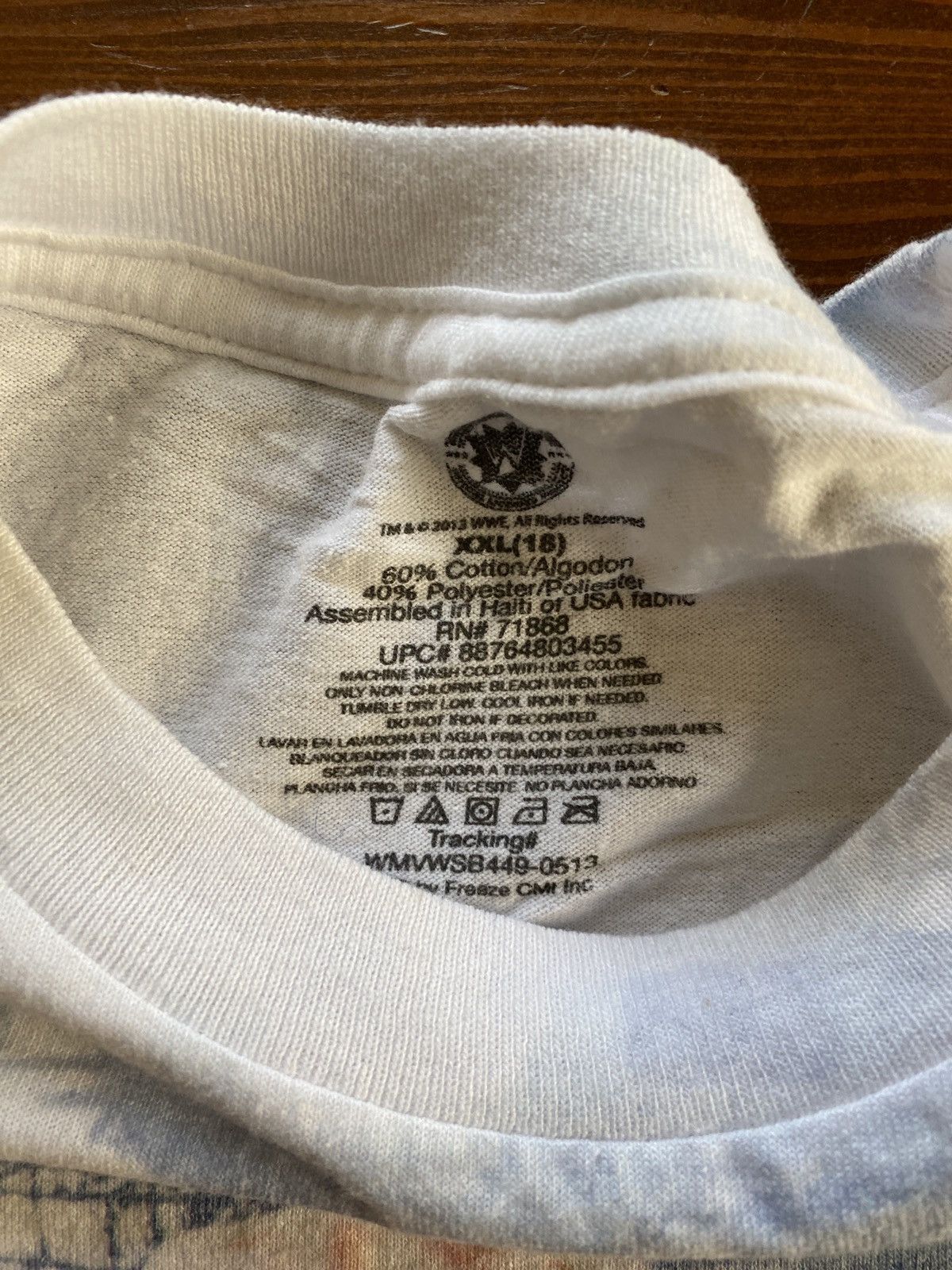 WWE WWE Multi Wrestlers Big Image Faded Tee Size US XS / EU 42 / 0 - 13 Thumbnail
