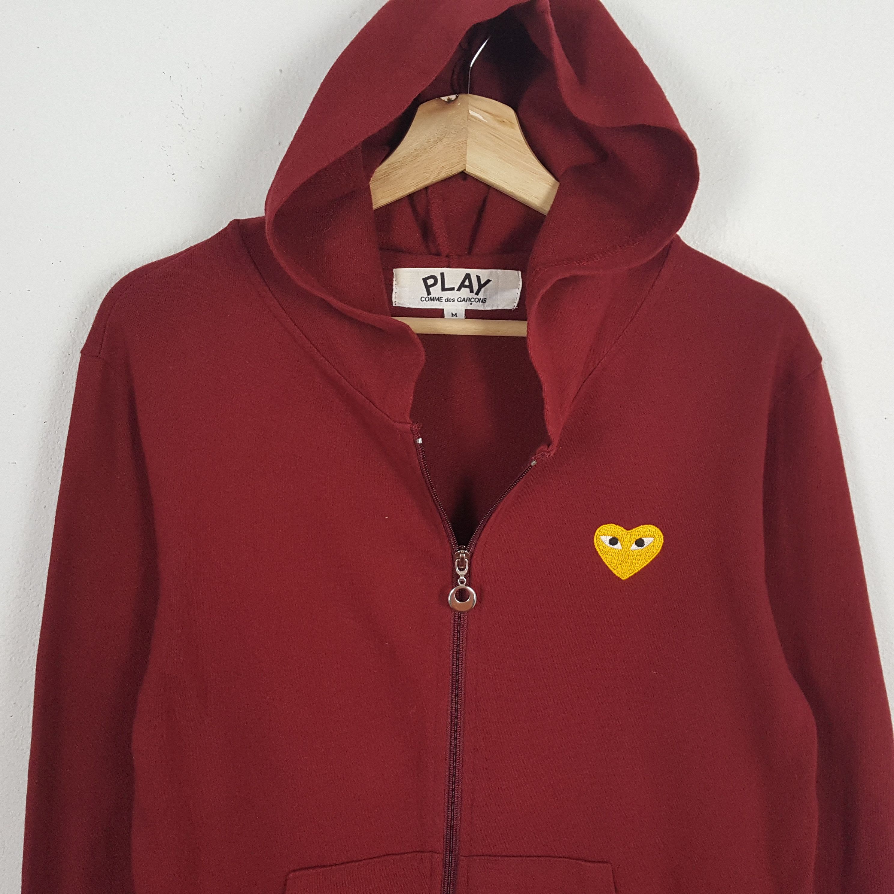 Comme des Garcons PLAY × Japanese Brand × Vintage Vintage COMME des GARCONS PLAY Small Logo Hoodies Size US S / EU 44-46 / 1 - 2 Thumbnail