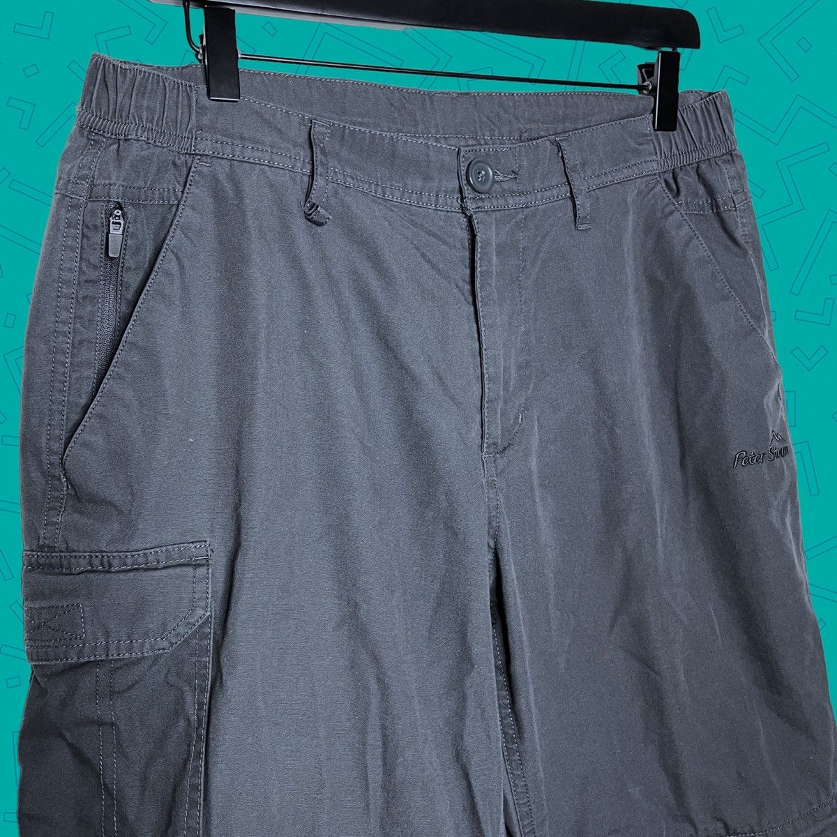 Pantalon cargo large - Garage - Beige Amande Fumée - Vêtements pour Femme