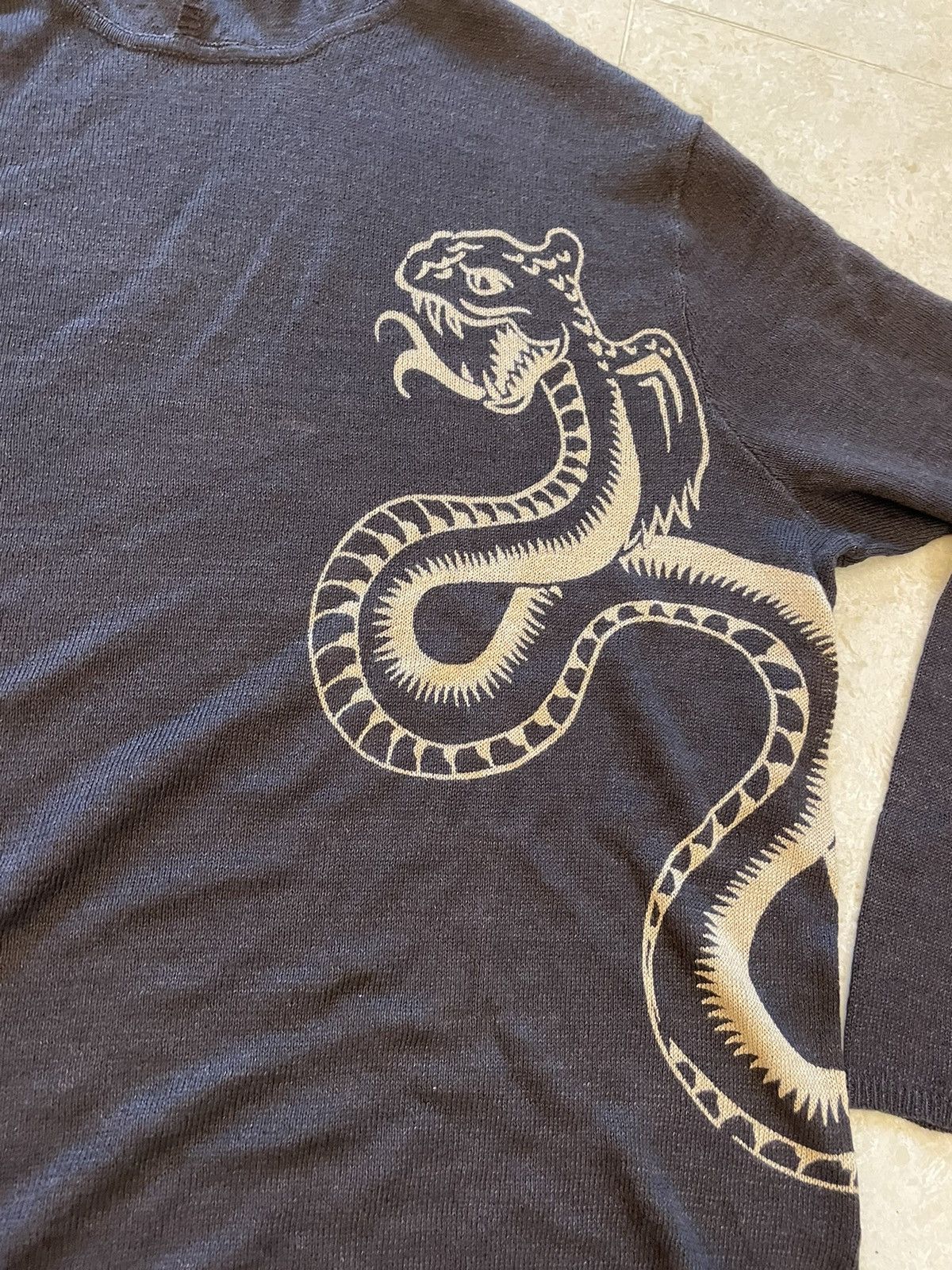Polo Ralph Lauren Polo snake 🐍 knit hoodie Size US L / EU 52-54 / 3 - 2 Thumbnail