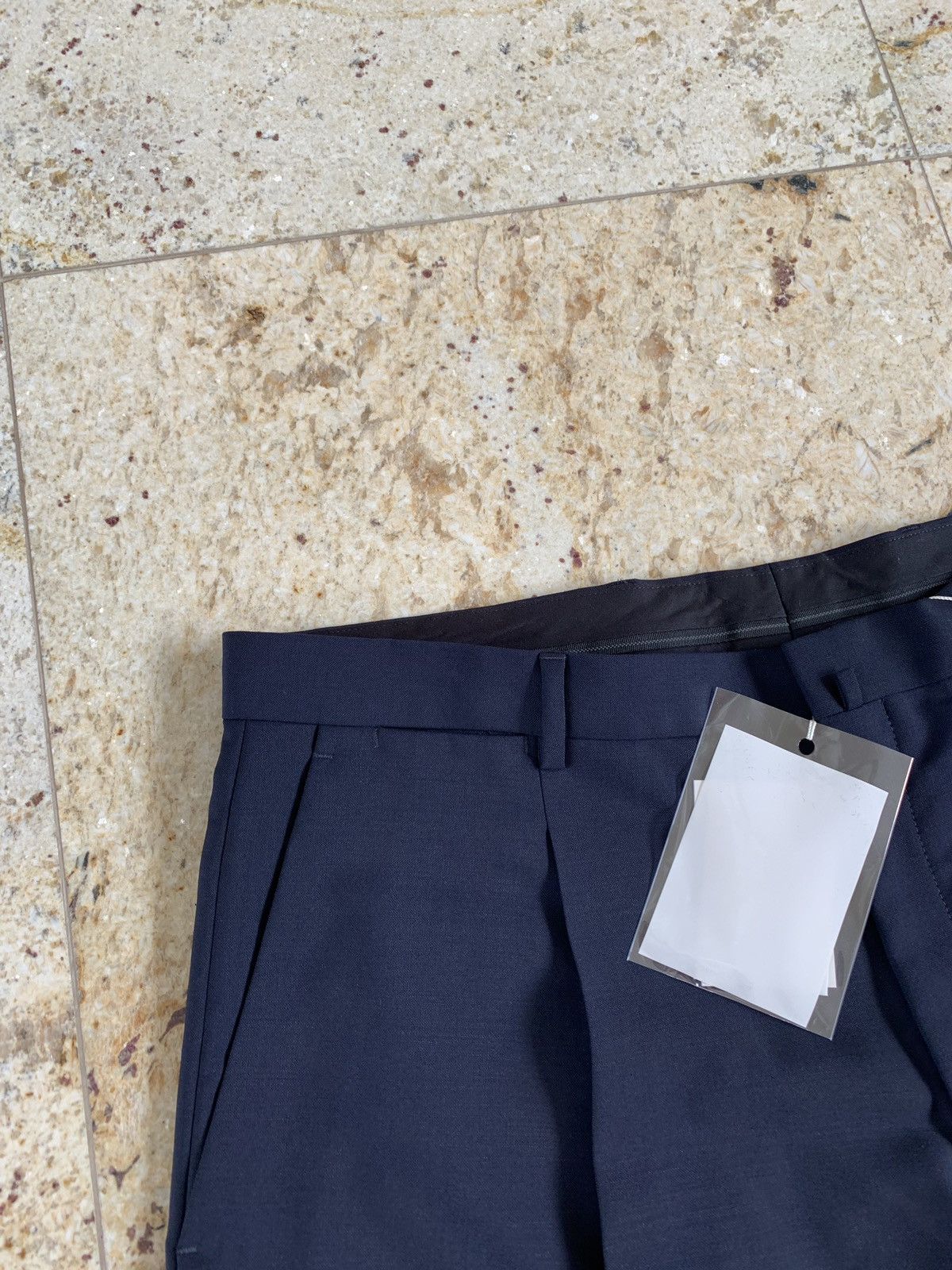 Acne Studios Boston Wool Trousers in Navy Size US 38 / EU 54 - 6 Thumbnail