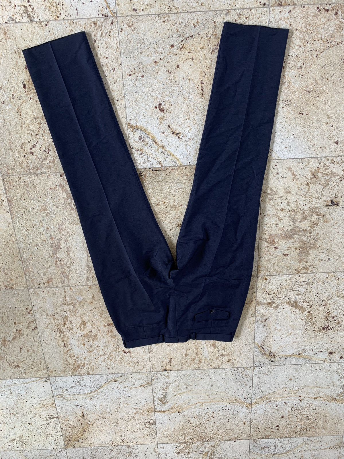 Acne Studios Boston Wool Trousers in Navy Size US 38 / EU 54 - 13 Thumbnail